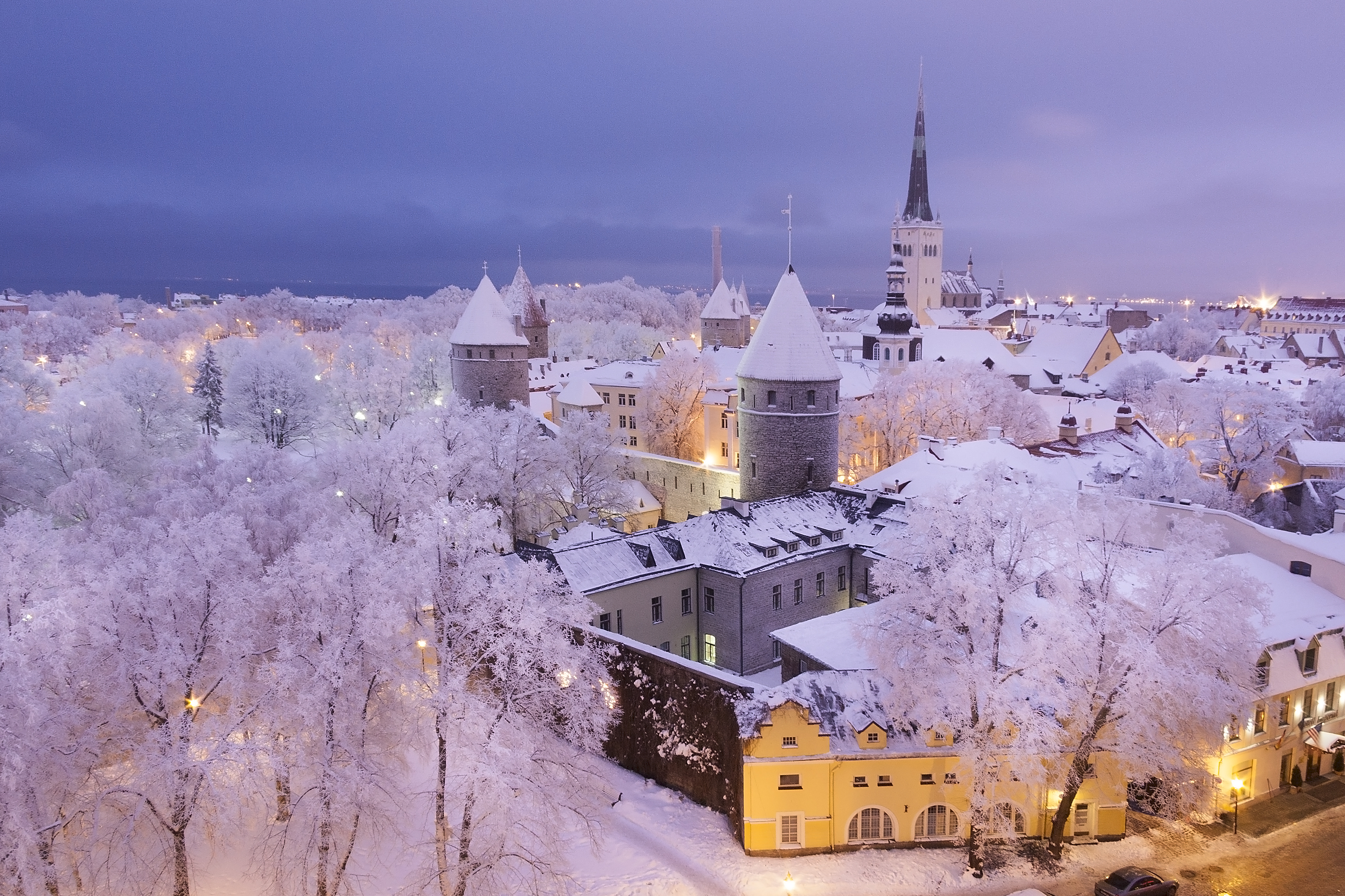 Talvine Tallinn aastavahetuse ootuses
