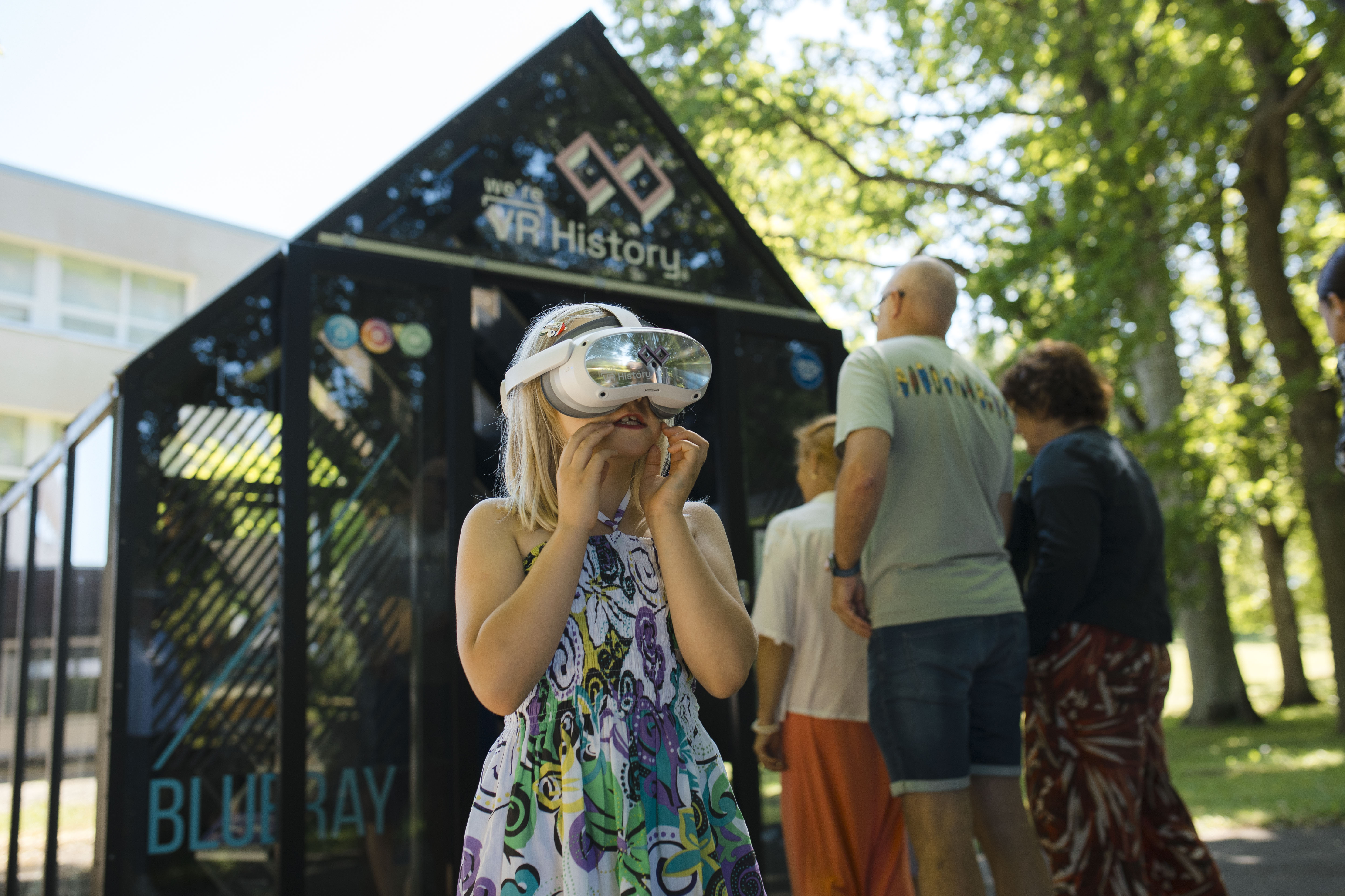 Virtuālās realitātes laika ceļojumu paviljons