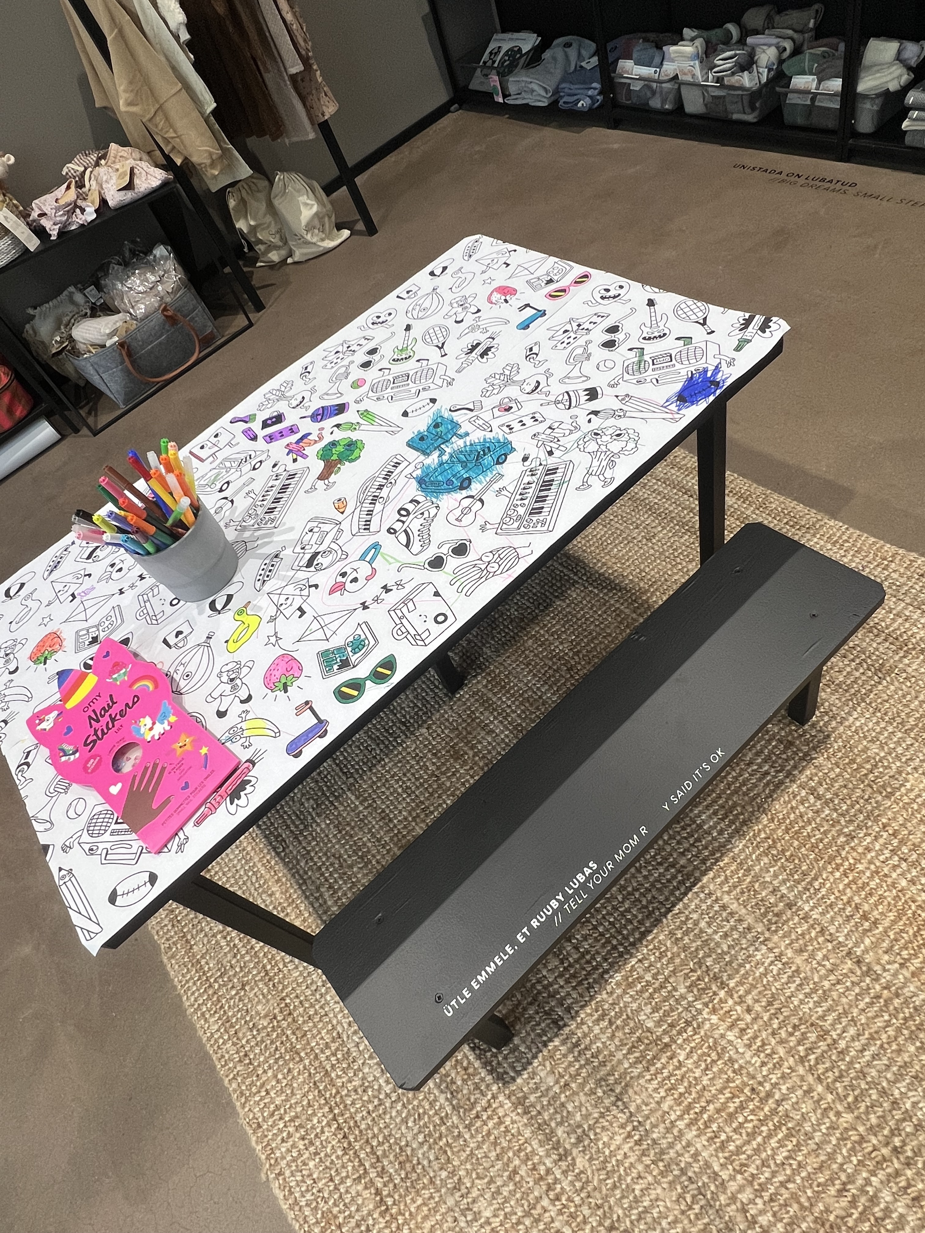 Elustiili ja disainipood RUUBY lastenurk