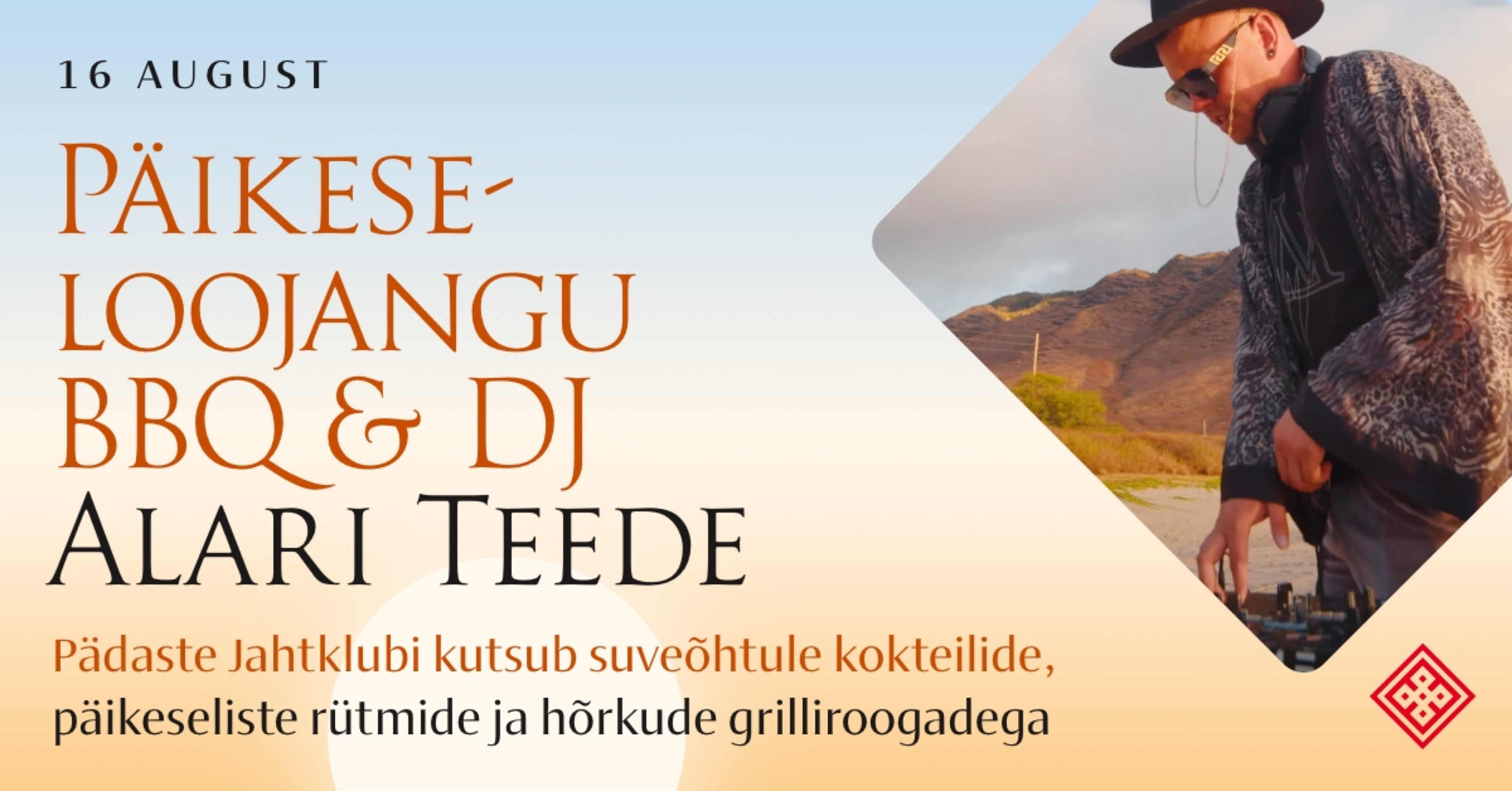 Päikeseloojangu BBQ & DJ Alari Teede