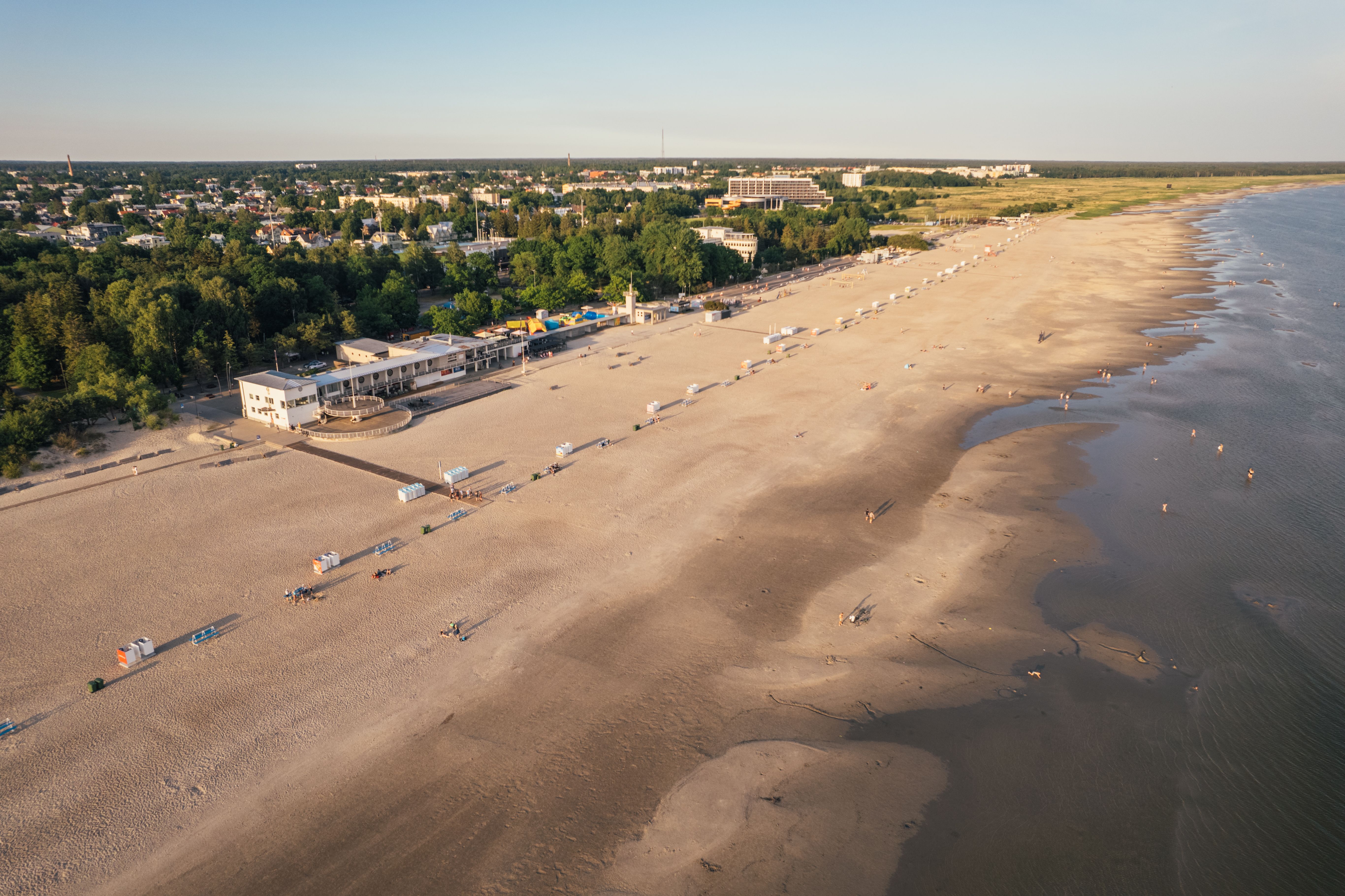Pärnu rand suvel