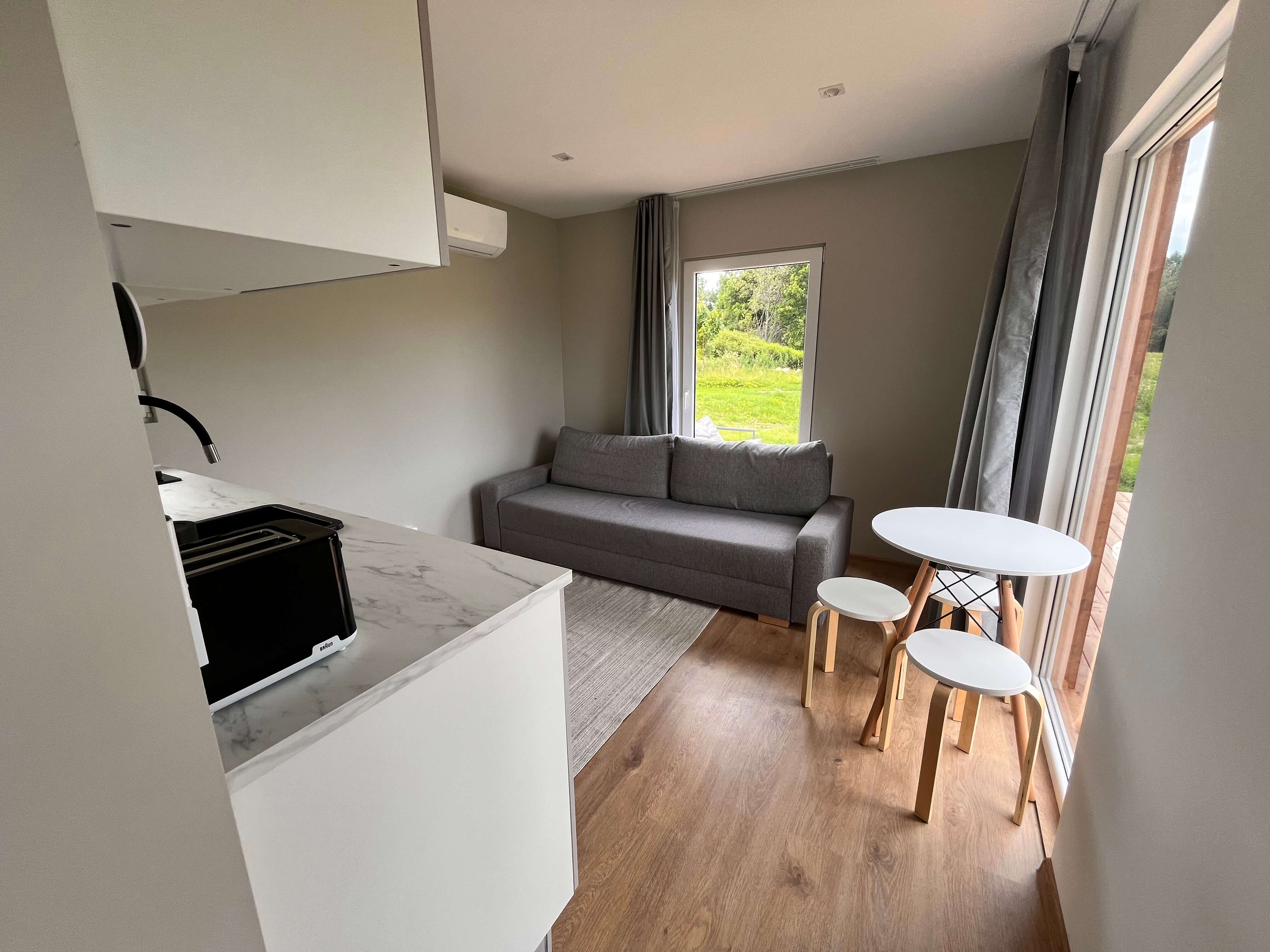 Napu Puhkemaja diivaninurk