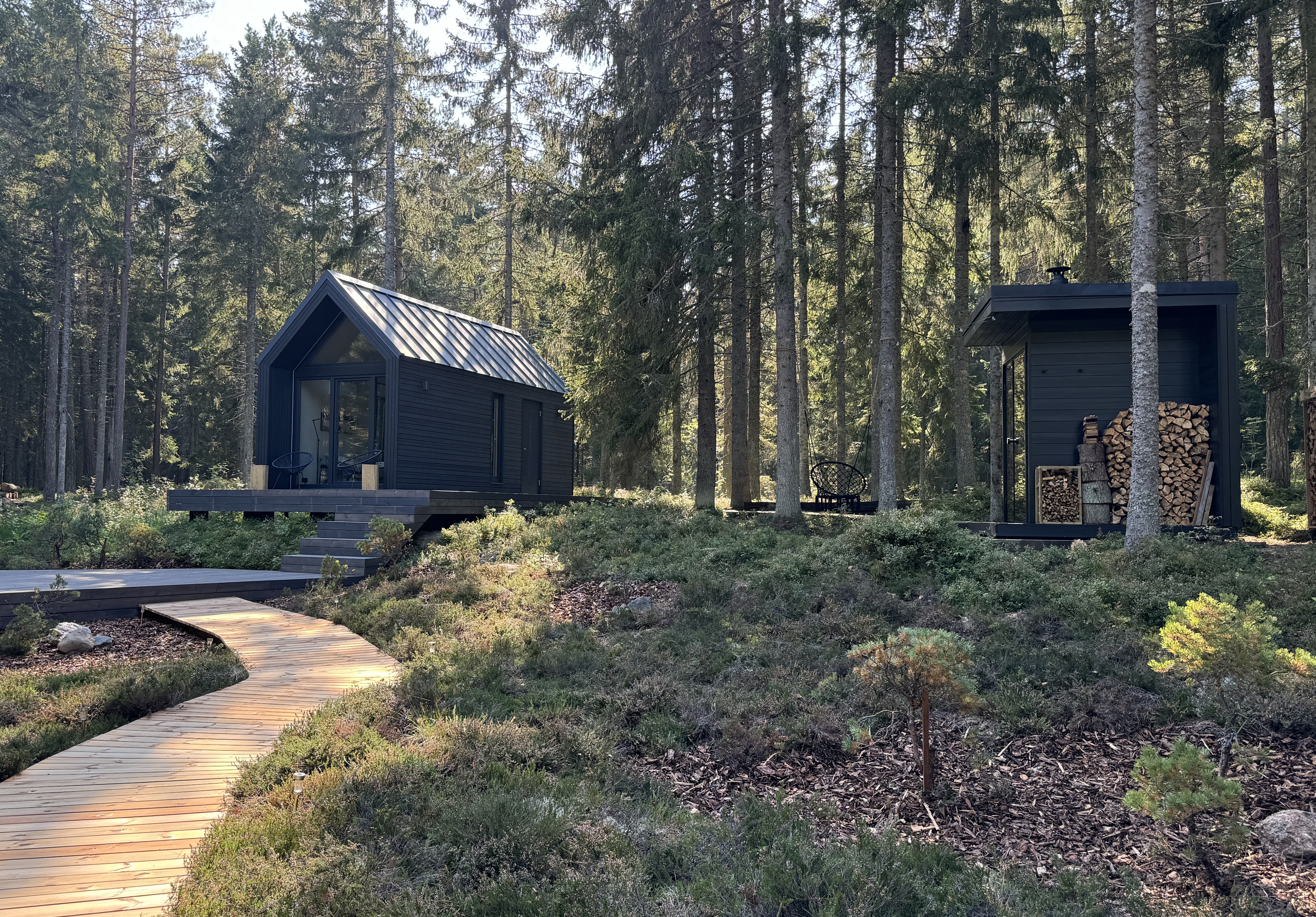 Puhkemaja Paus maja ja saun