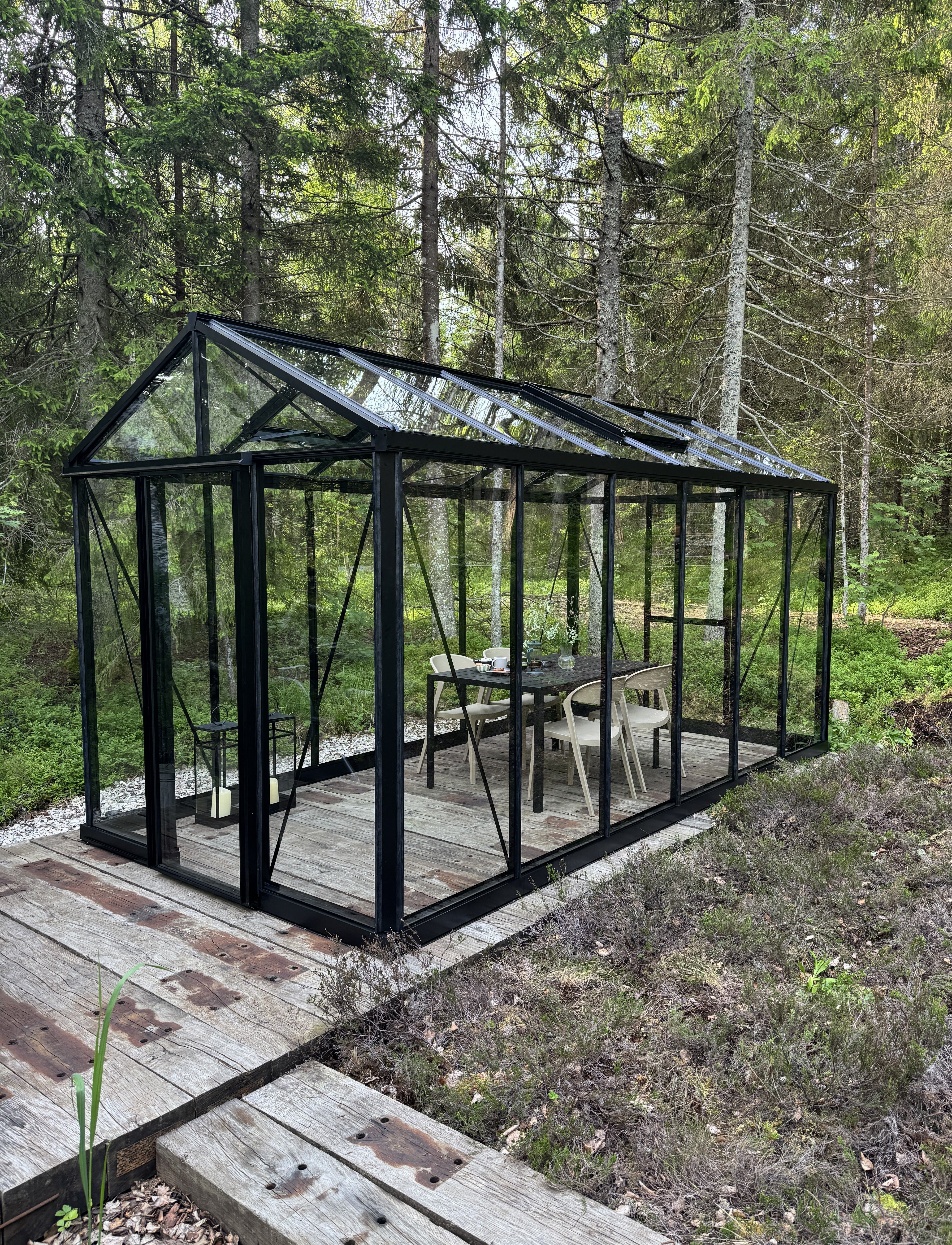 Puhkemaja Paus klaasmaja