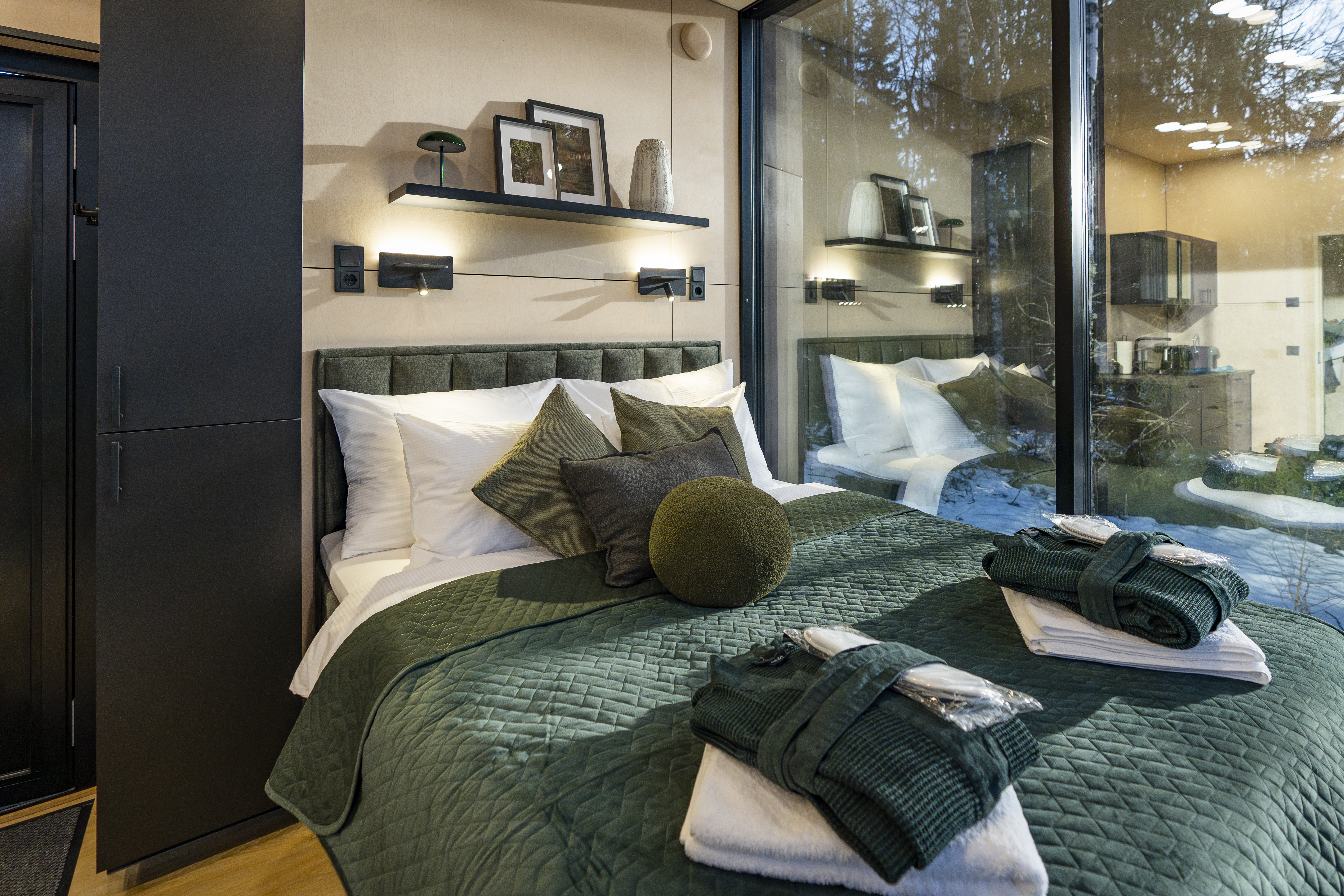 Loodushotell Harmony Nest mugav voodi