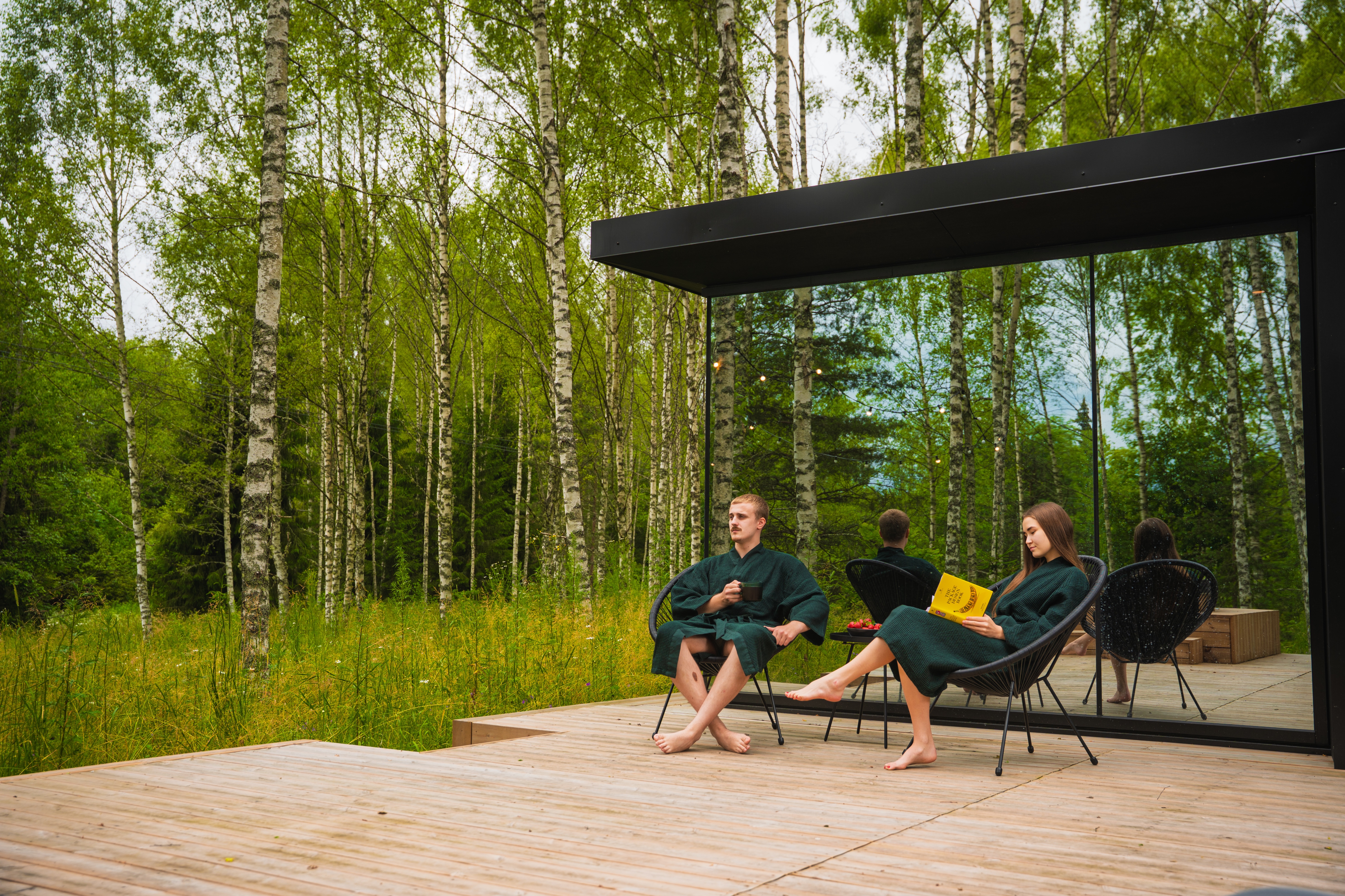 Loodushotell Harmony Nest suur terrass