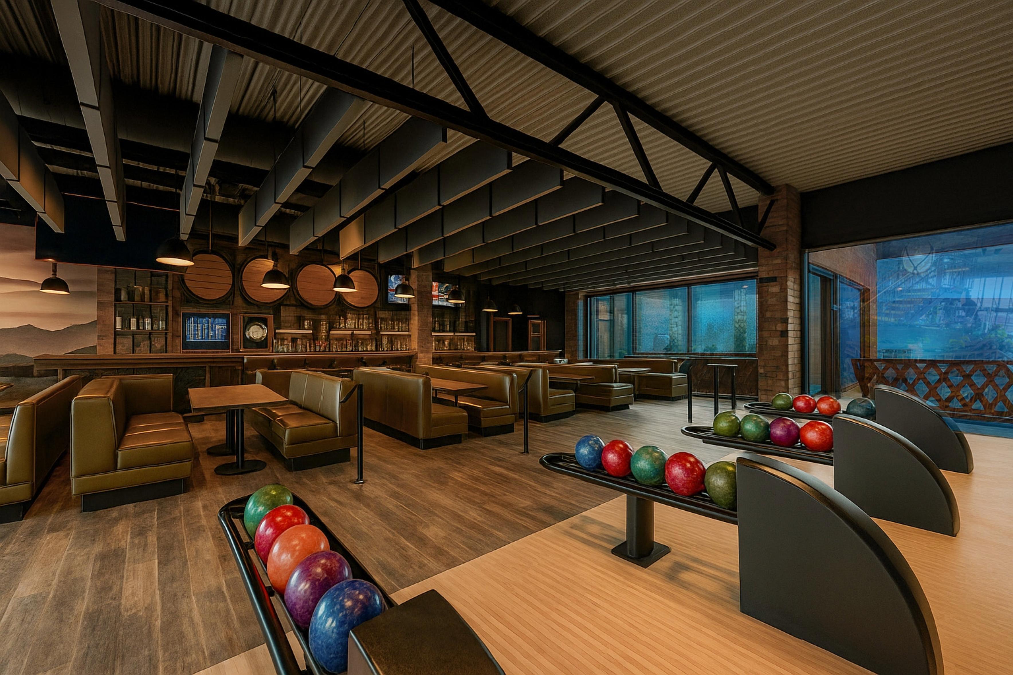Bowling alley Brunswick in Tallinn
