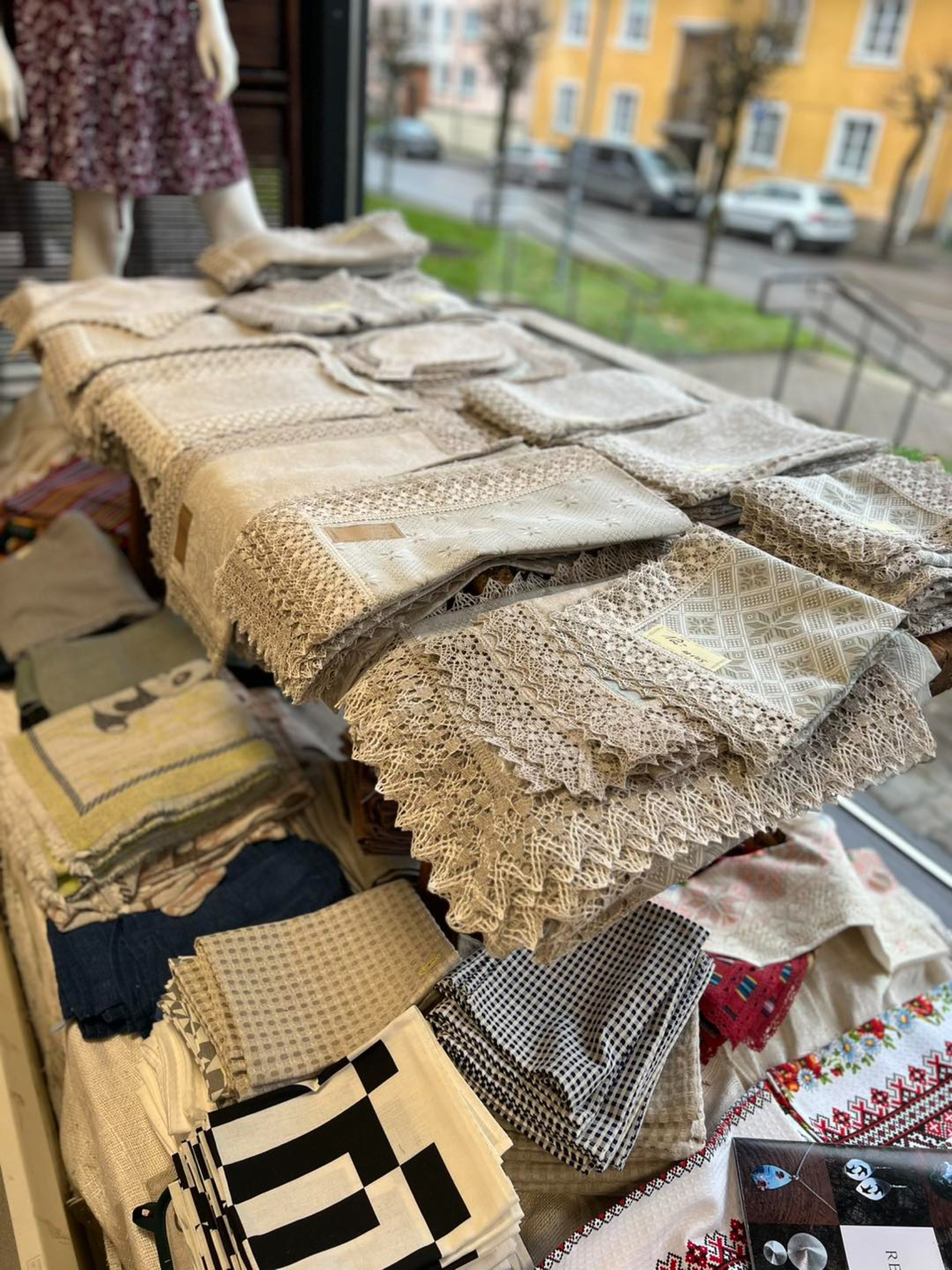 Linast valmistatud tooted kaupluses