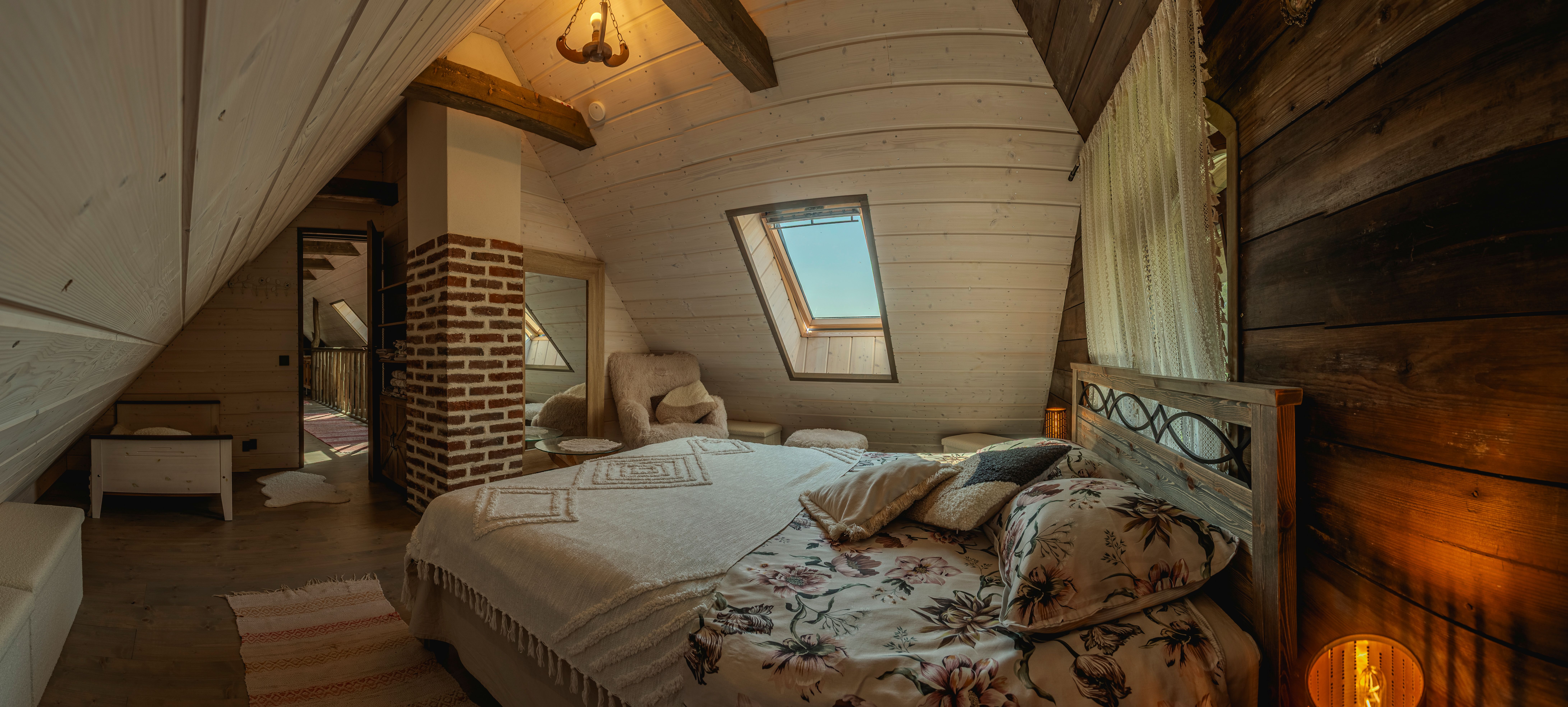 Tedreküla kuivati-puhkemaja magamistuba