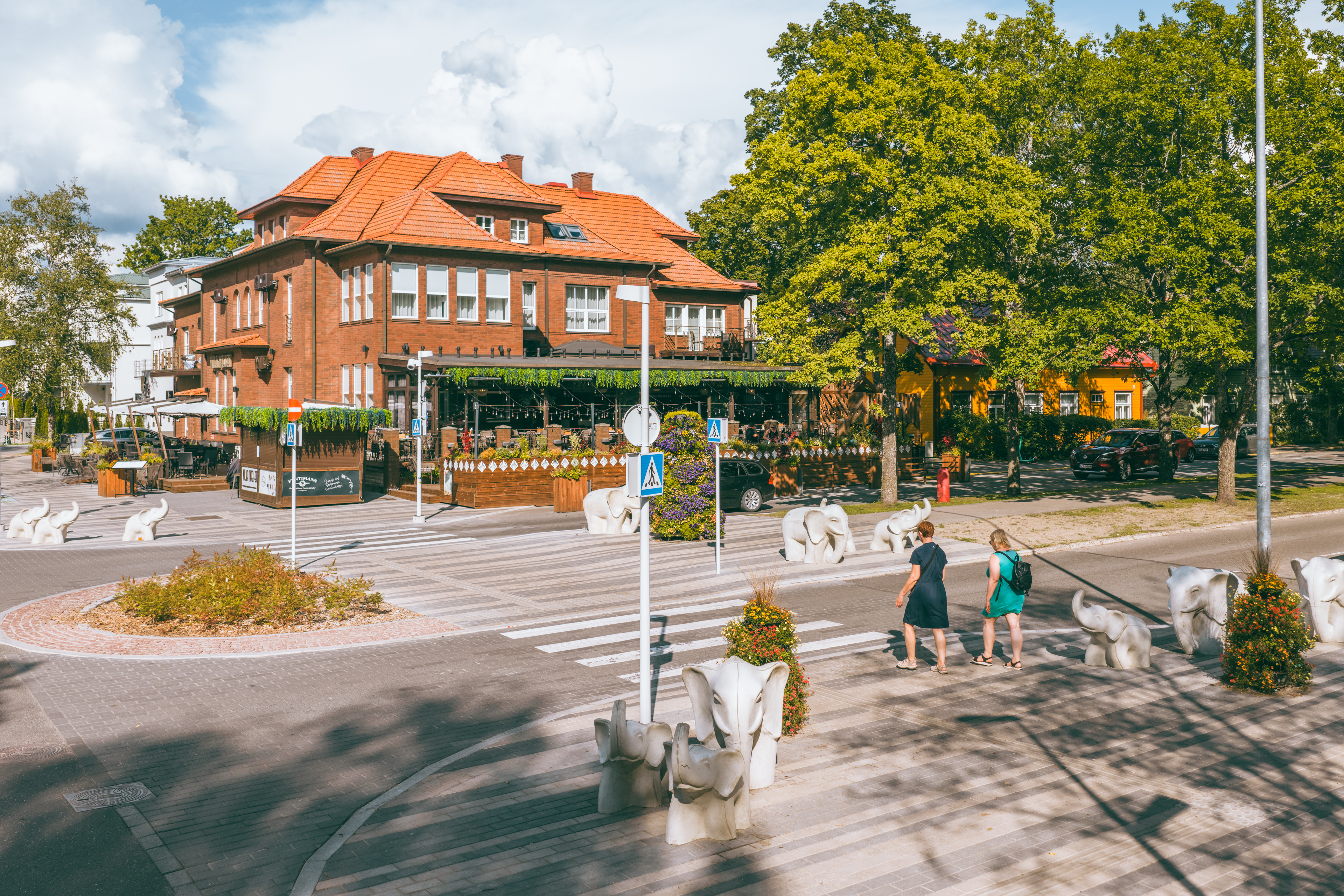 Betonelefanten der Stadt Pärnu