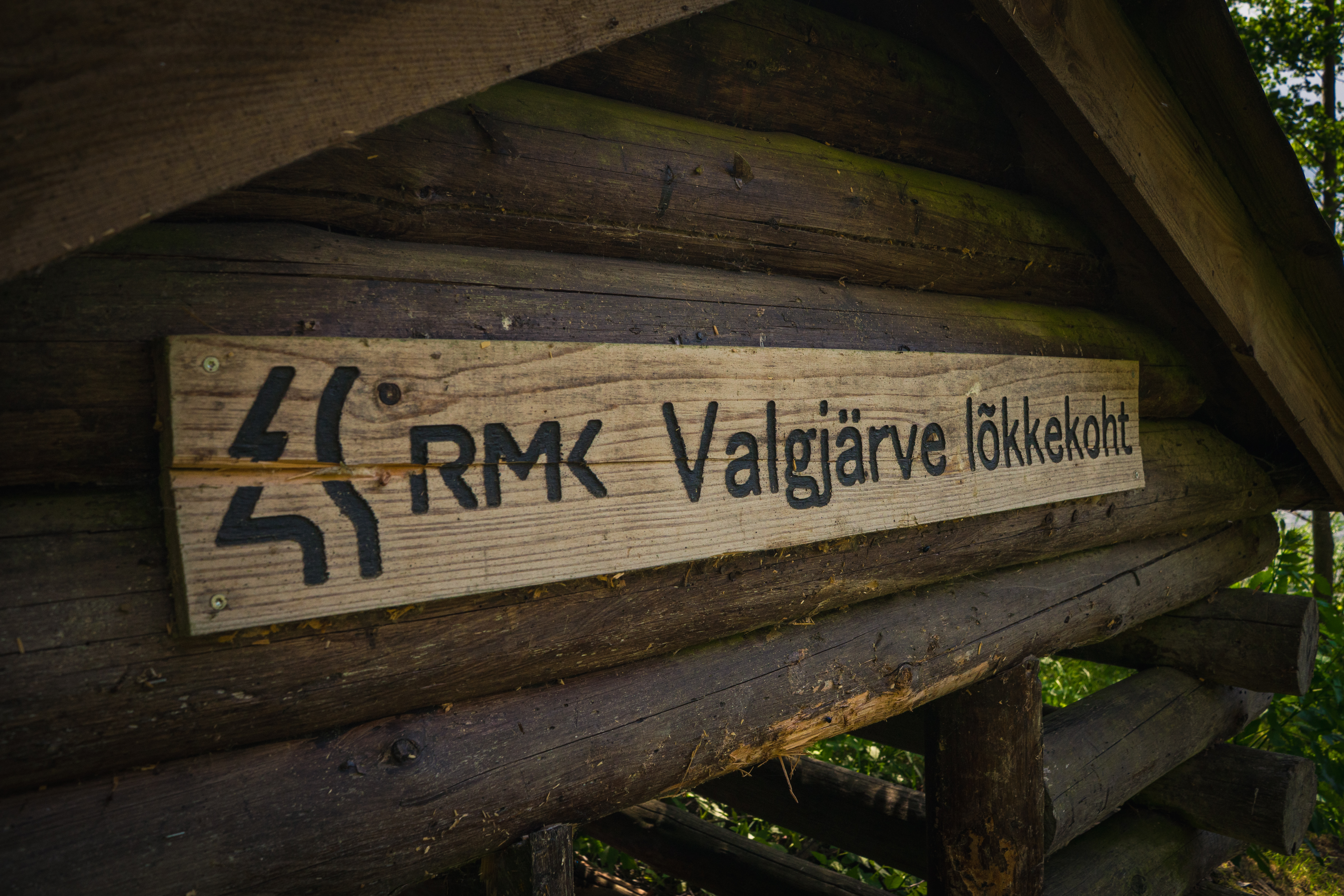 Koorküla Valgjärv ja lõkkekohad