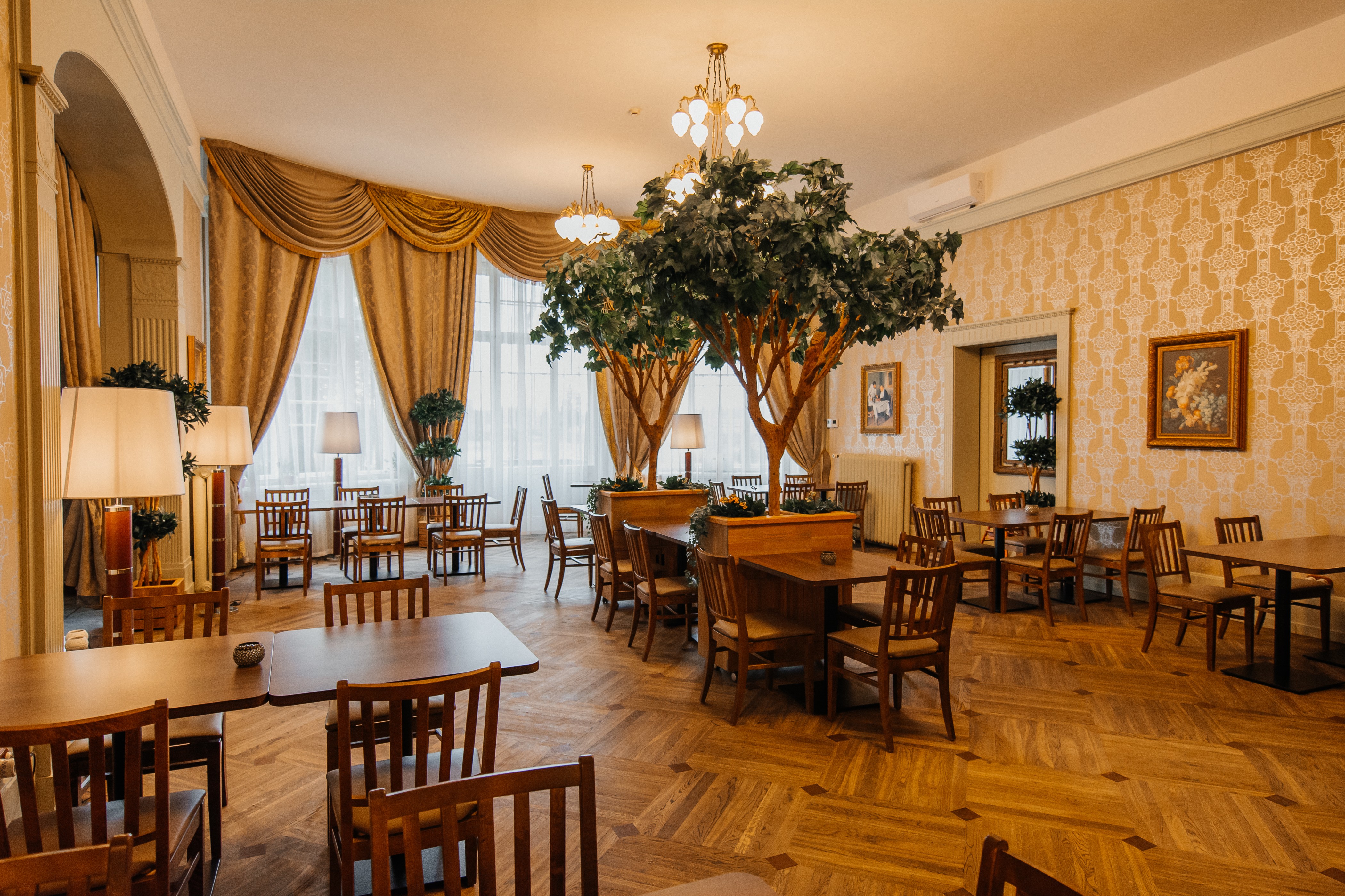 Taagepera lossi Kübar ja Kaabu saal