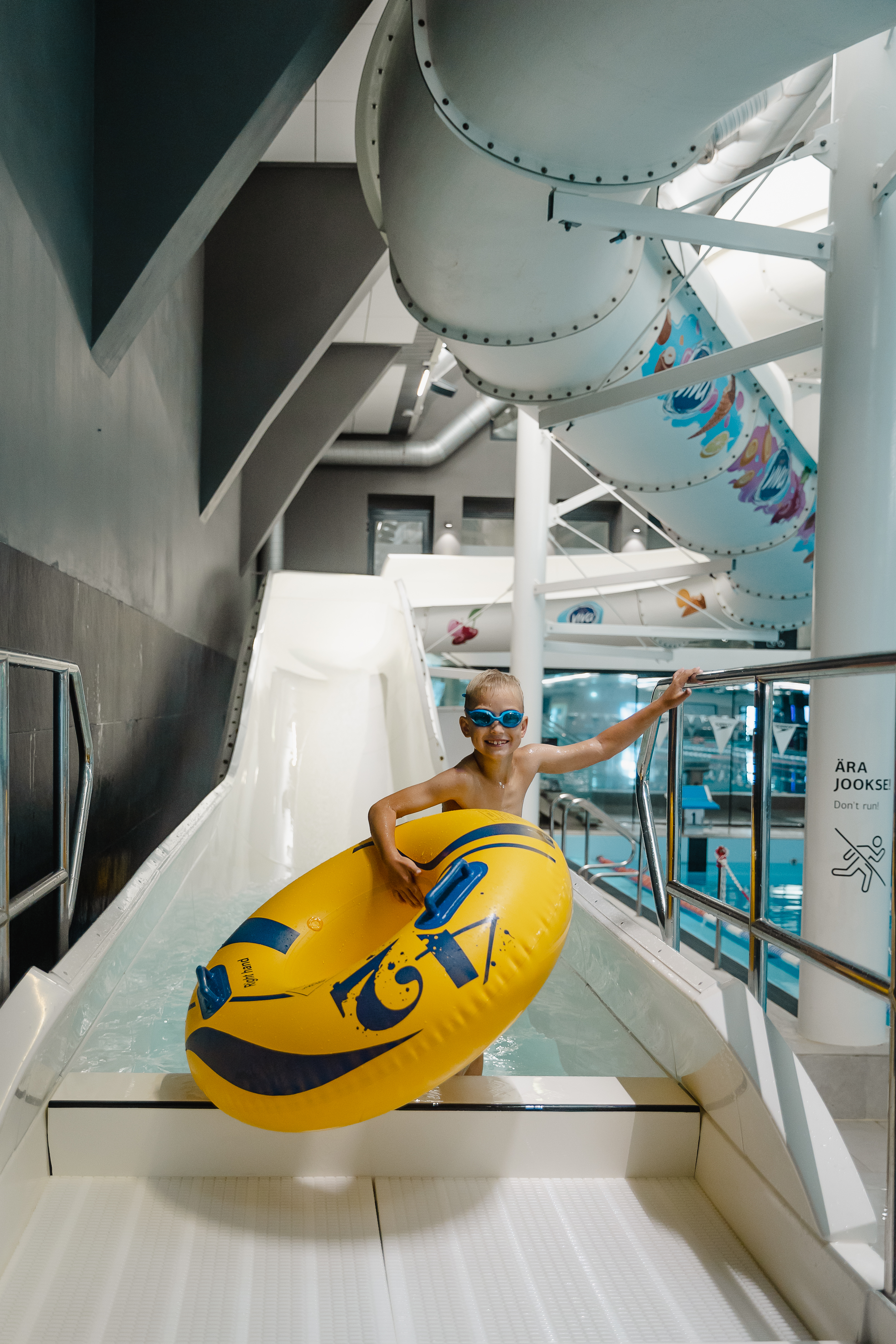 Kalev Spa veekeskuse tuubitoru