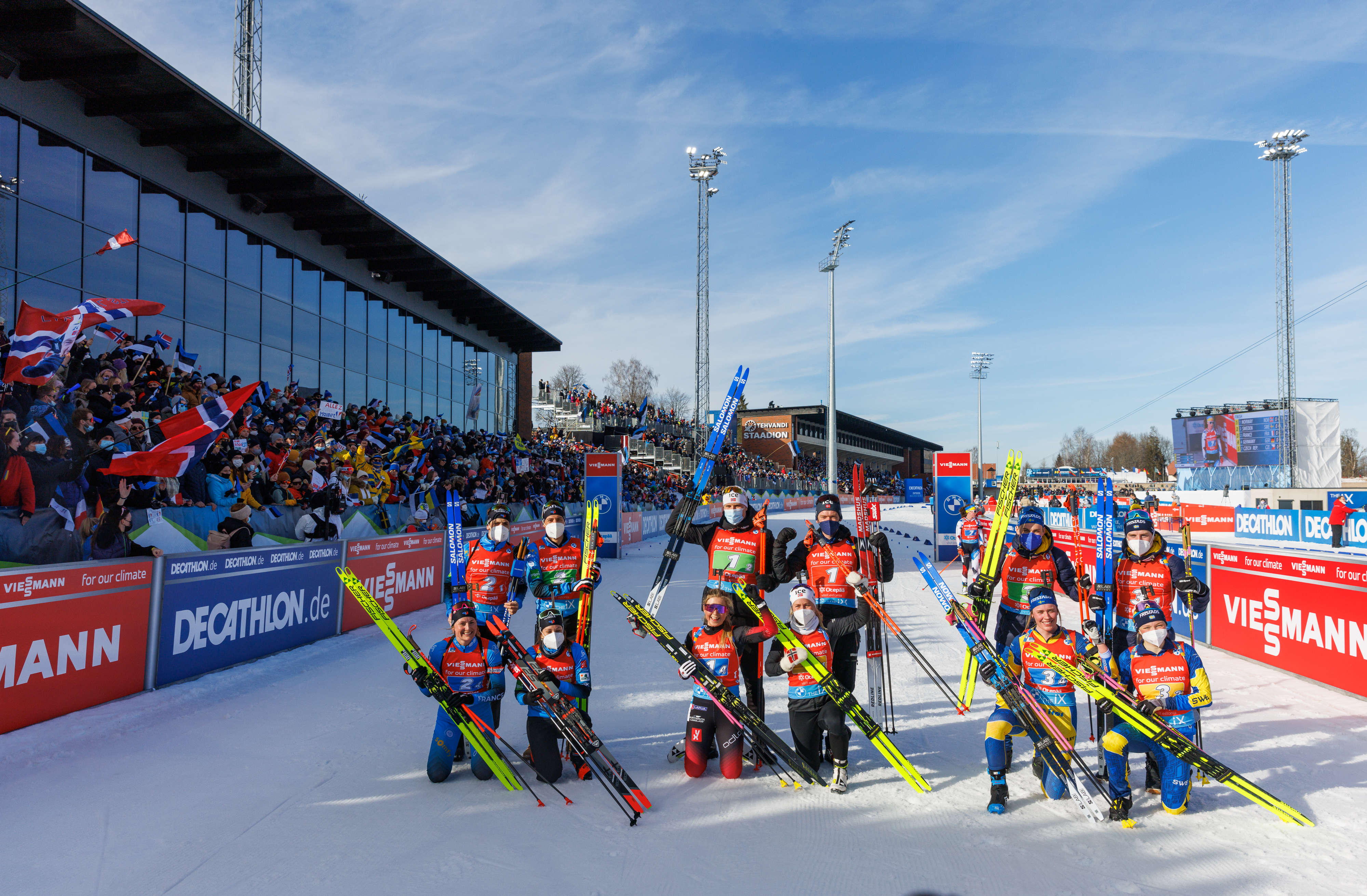 IBU biatlona pasaules čempionāts Otepē, Pasaules kausa posma uzvarētāji