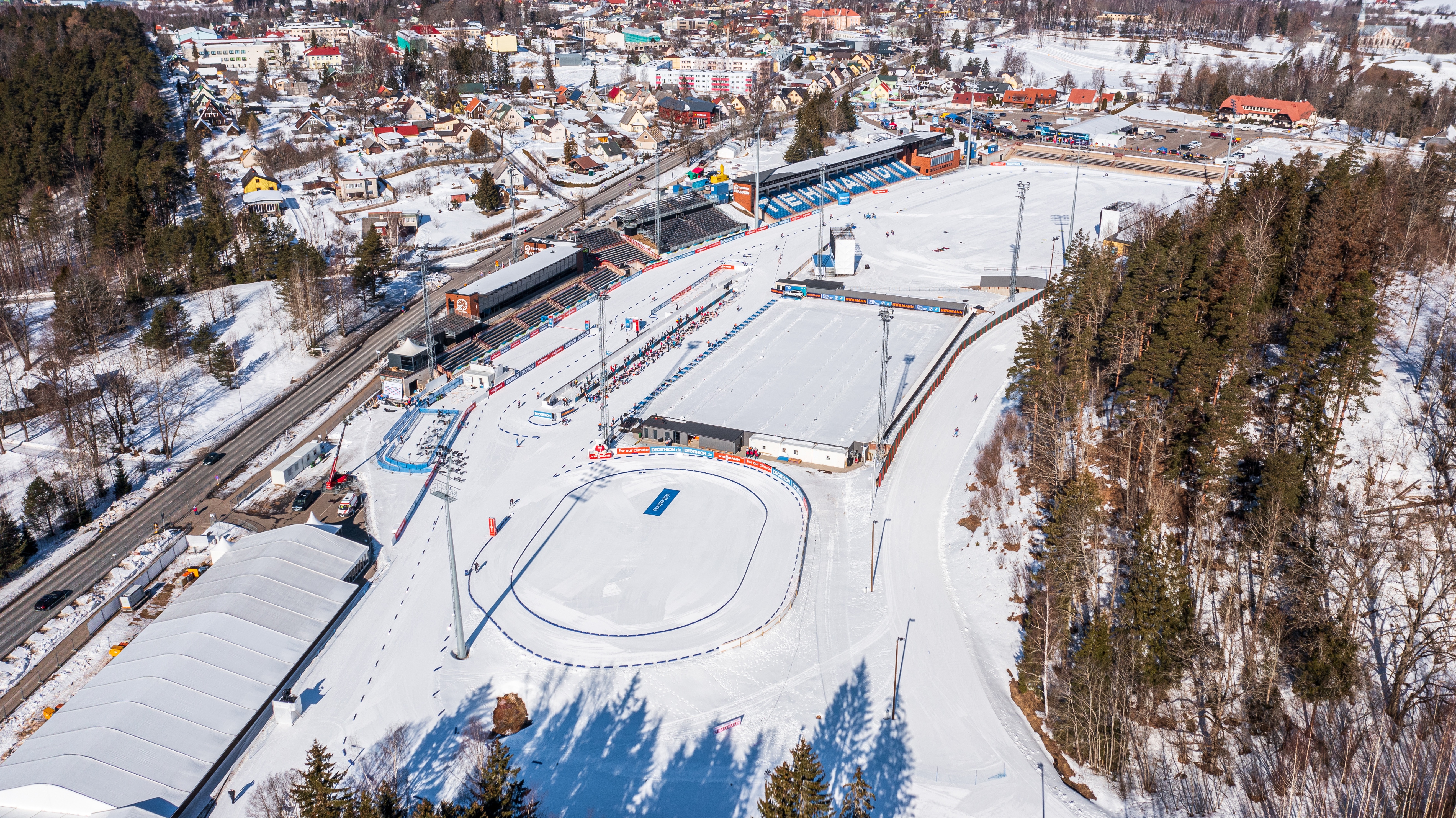 LaVita Pasaules čempionāts biatlonā Otepē, Tehvandi slēpošanas stadionā