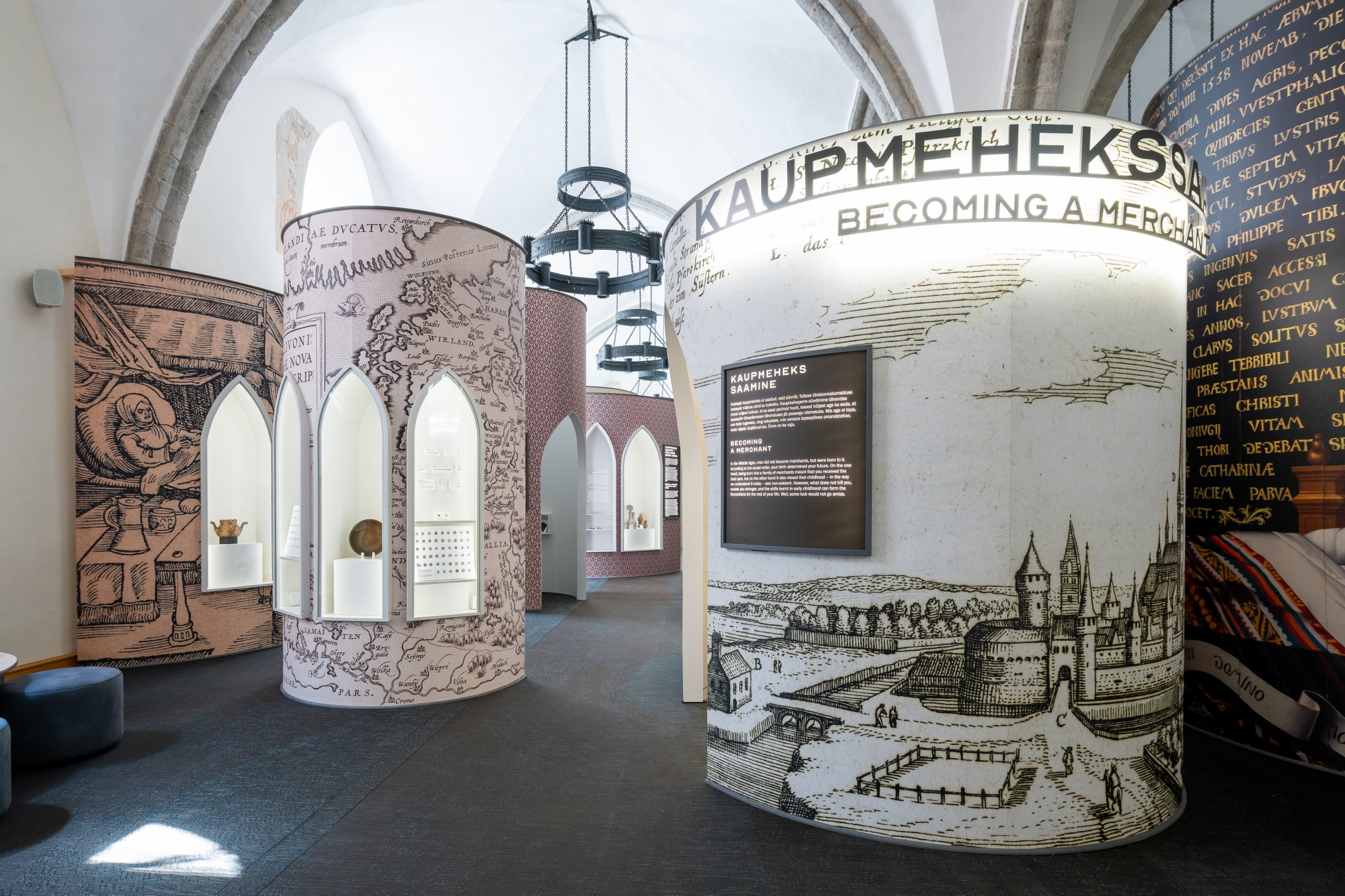 Exhibition view at the Estonian History Museum in Tallinn Old Town