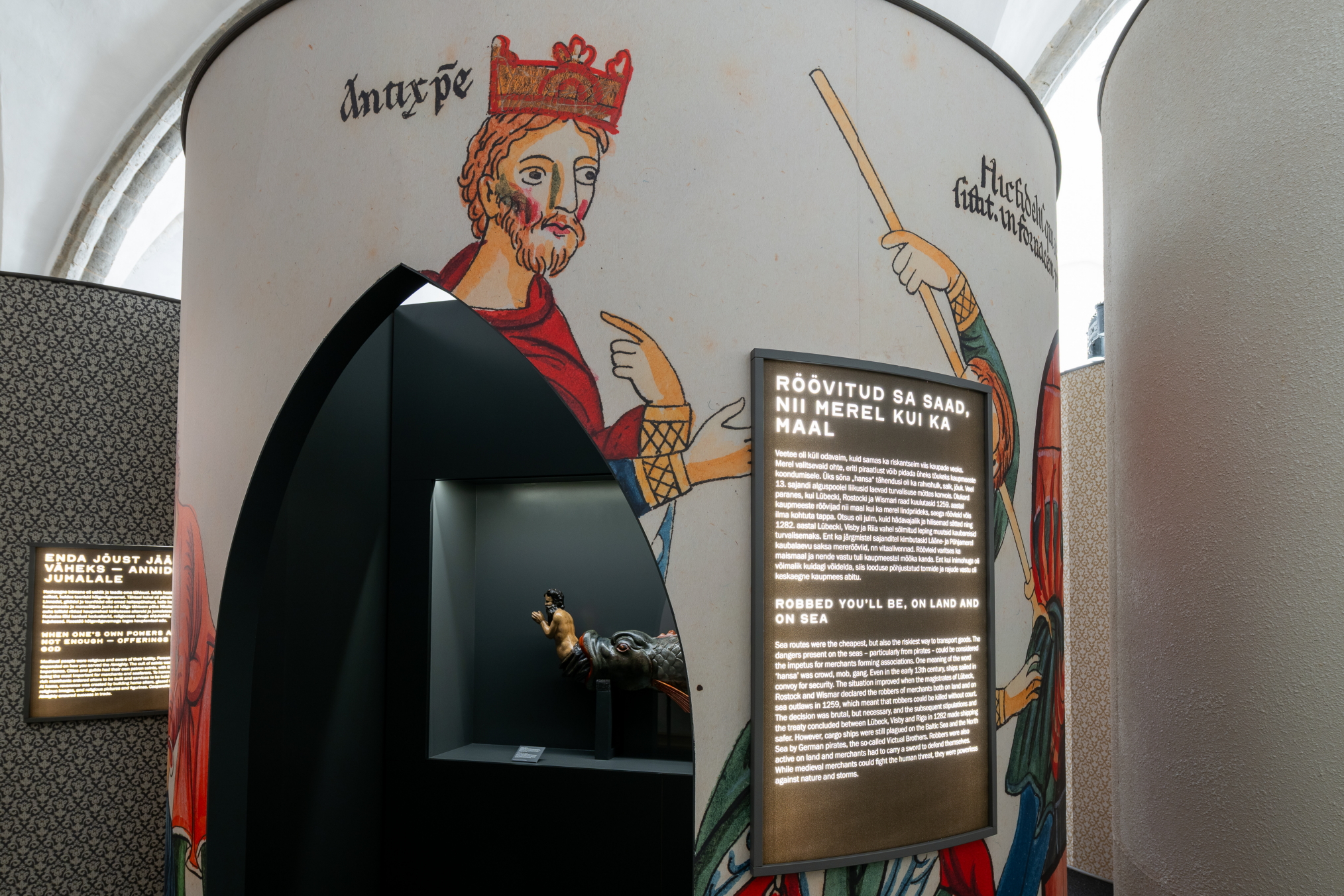 Splendour of Hansa. Exhibition view in Tallinn's Old Town