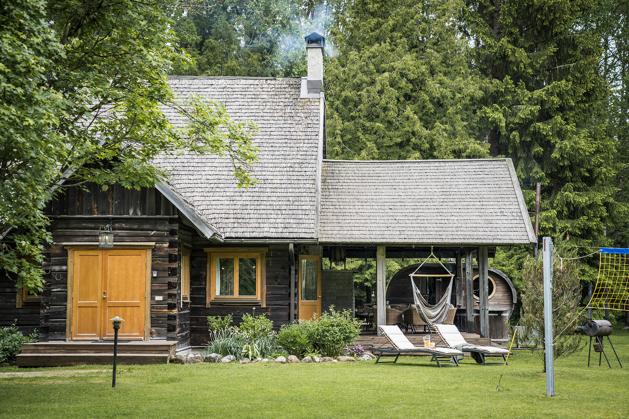 Karupahna puhkemaja sauna ja tünniga
