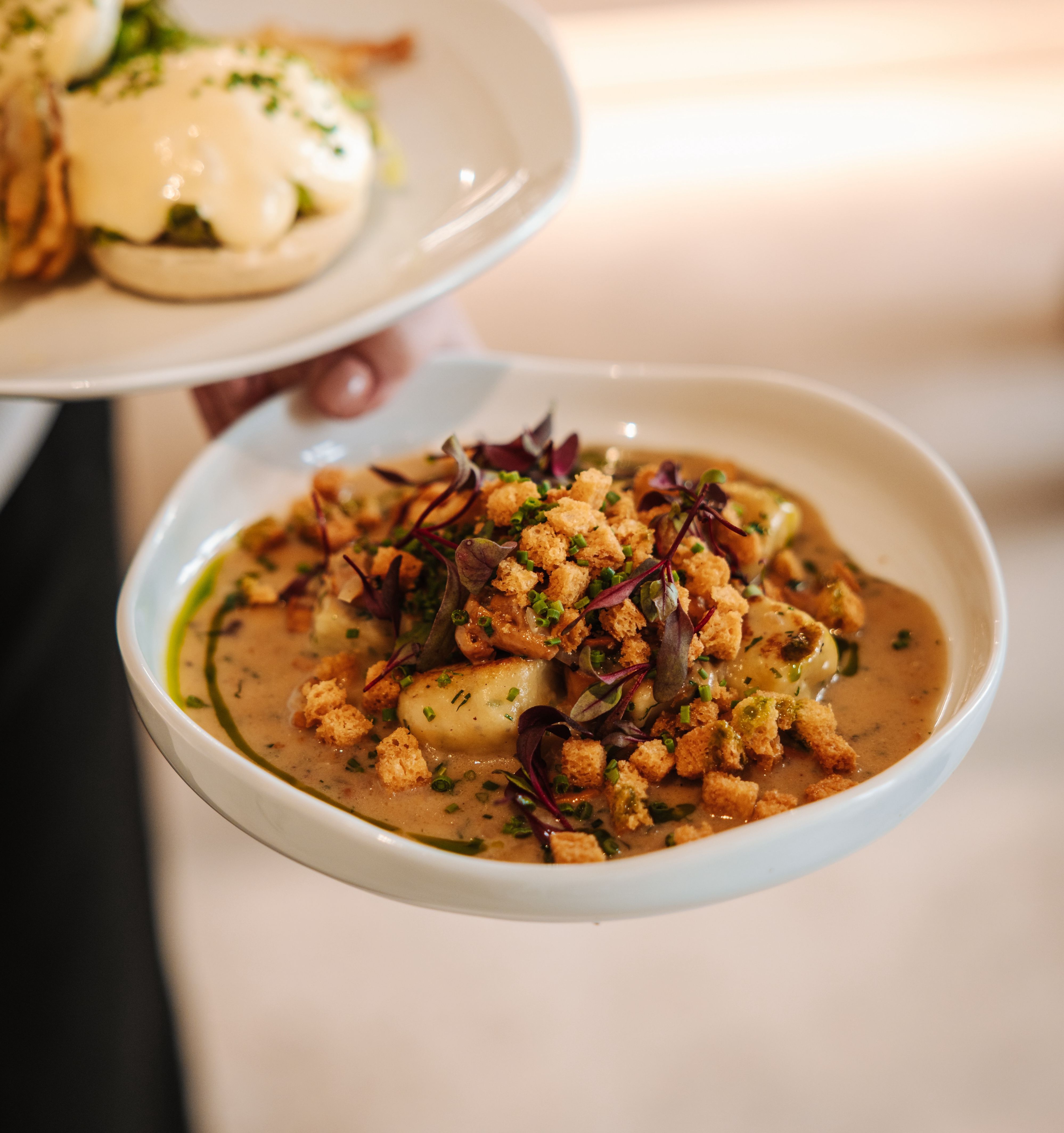 Sinimandria pagarikoja ja restorani menüü