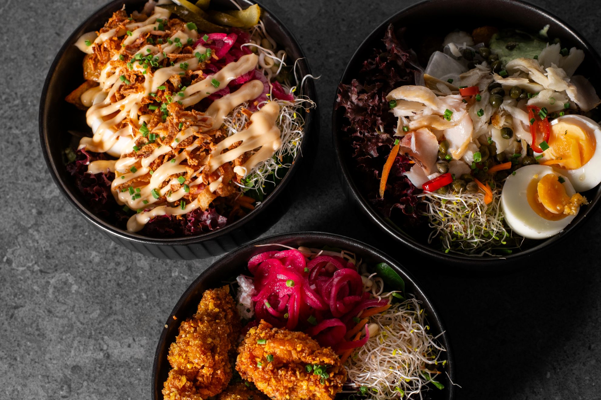 Gastronomist salatikausid