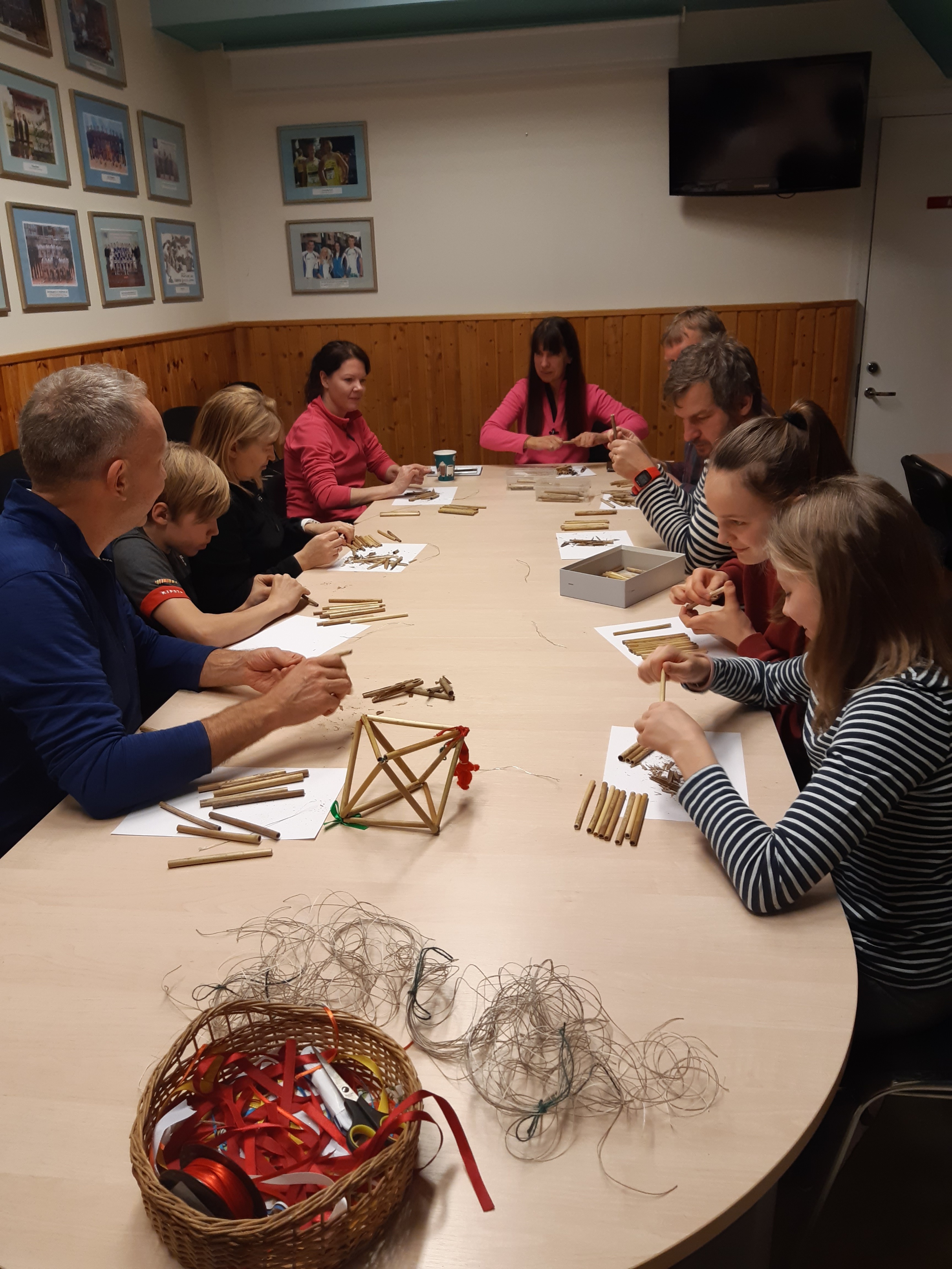 Christmas wreath workshop