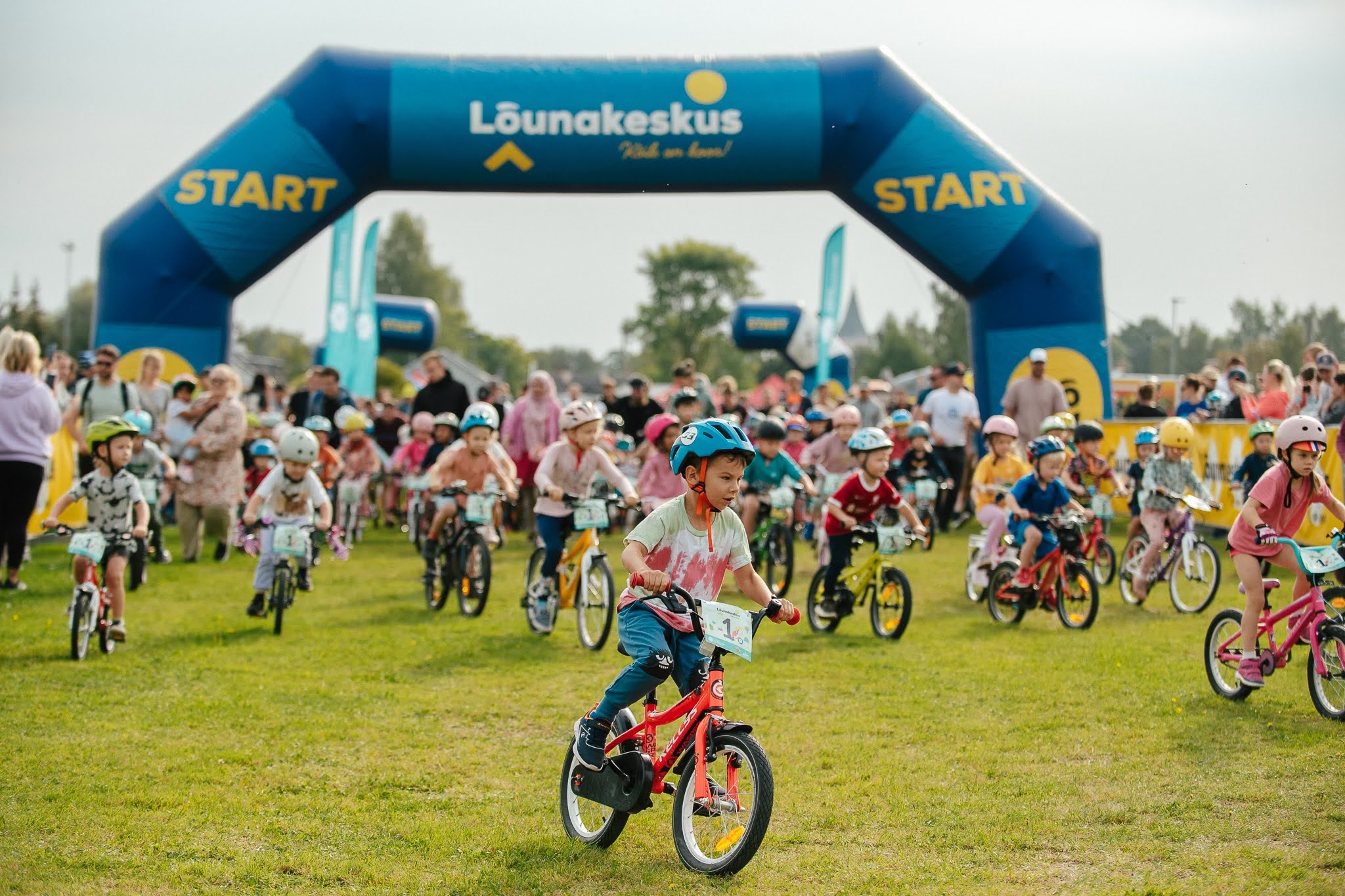 Tartu MTB maratona bērnu sacensībās mazie riteņbraucēji var startēt savās sacensībās.