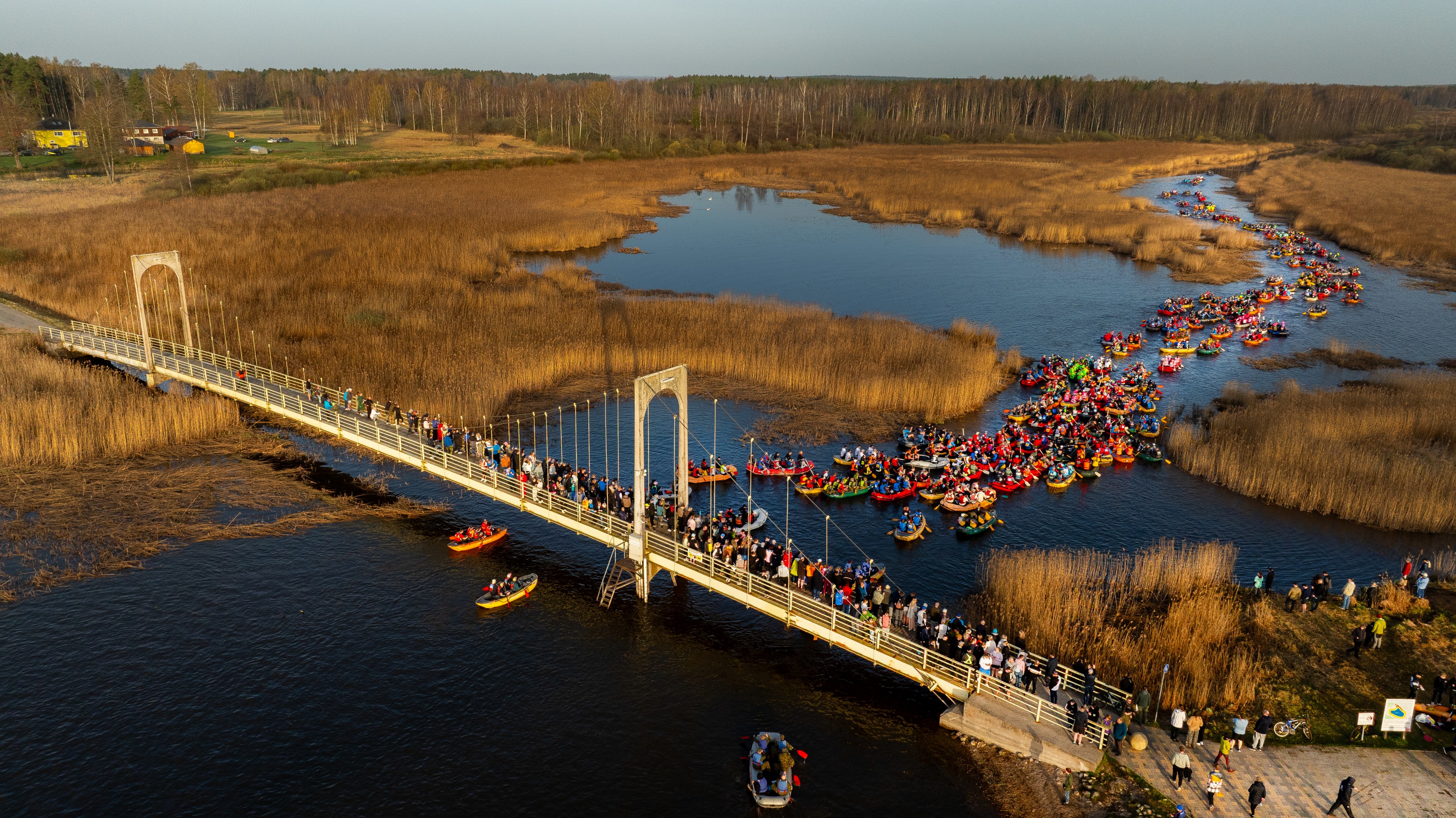 Võhandu Maraton - RAFT start Roosisaare sild