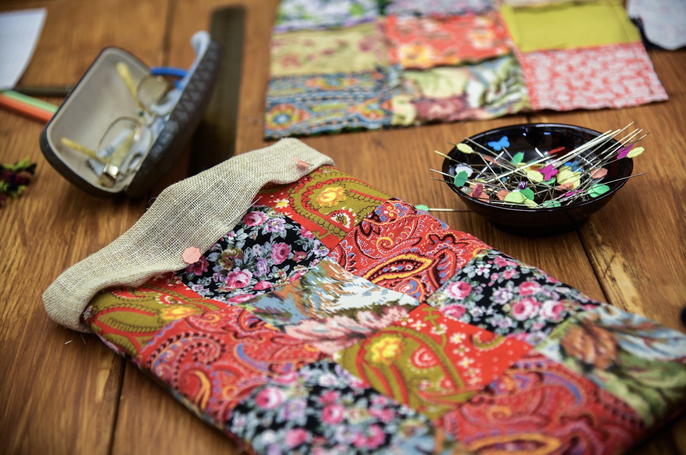 Tradicionālā adatu somiņu darbnīcas 