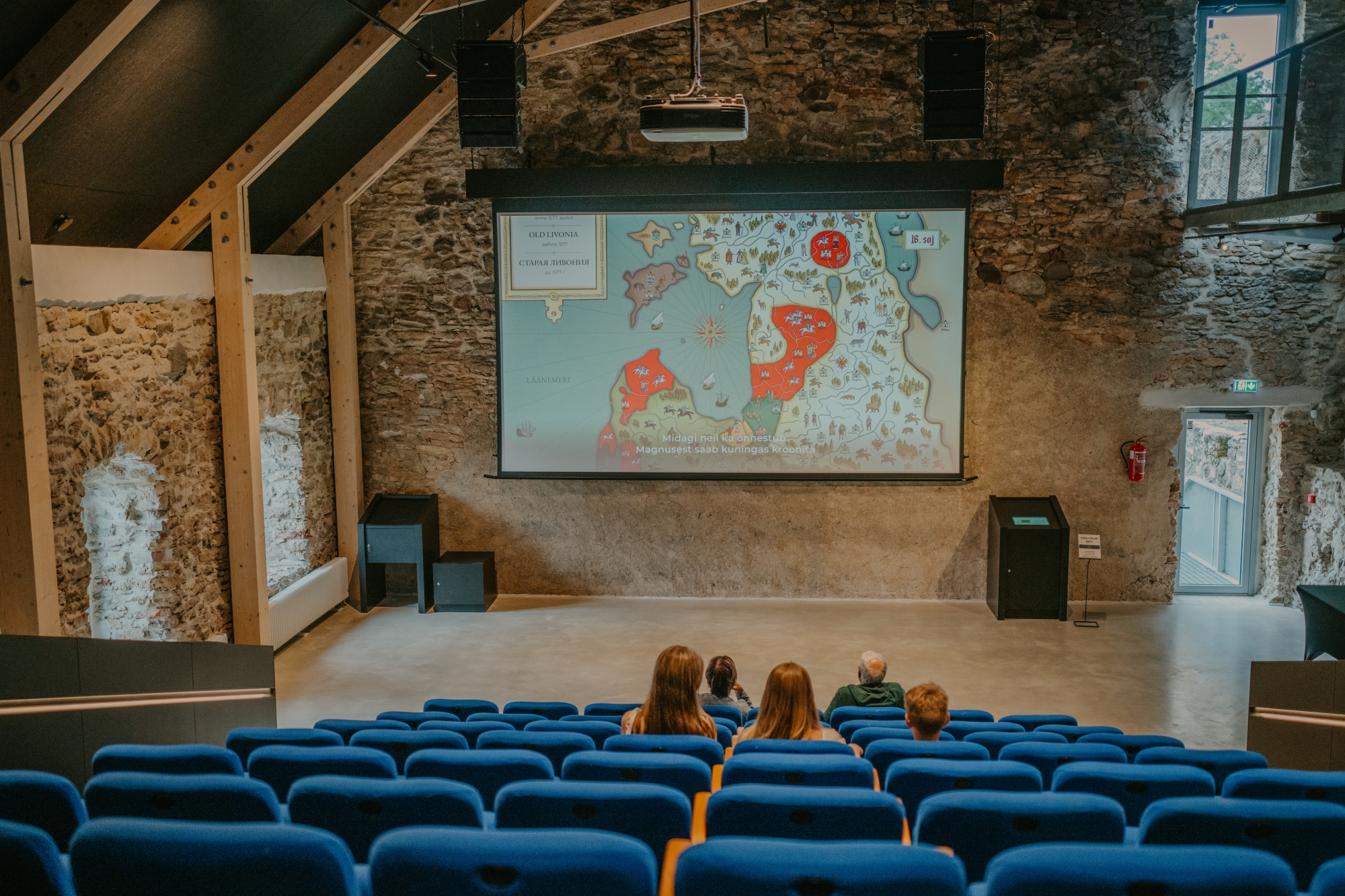 Watch a Põltsamaa history film at the museum's cinema hall