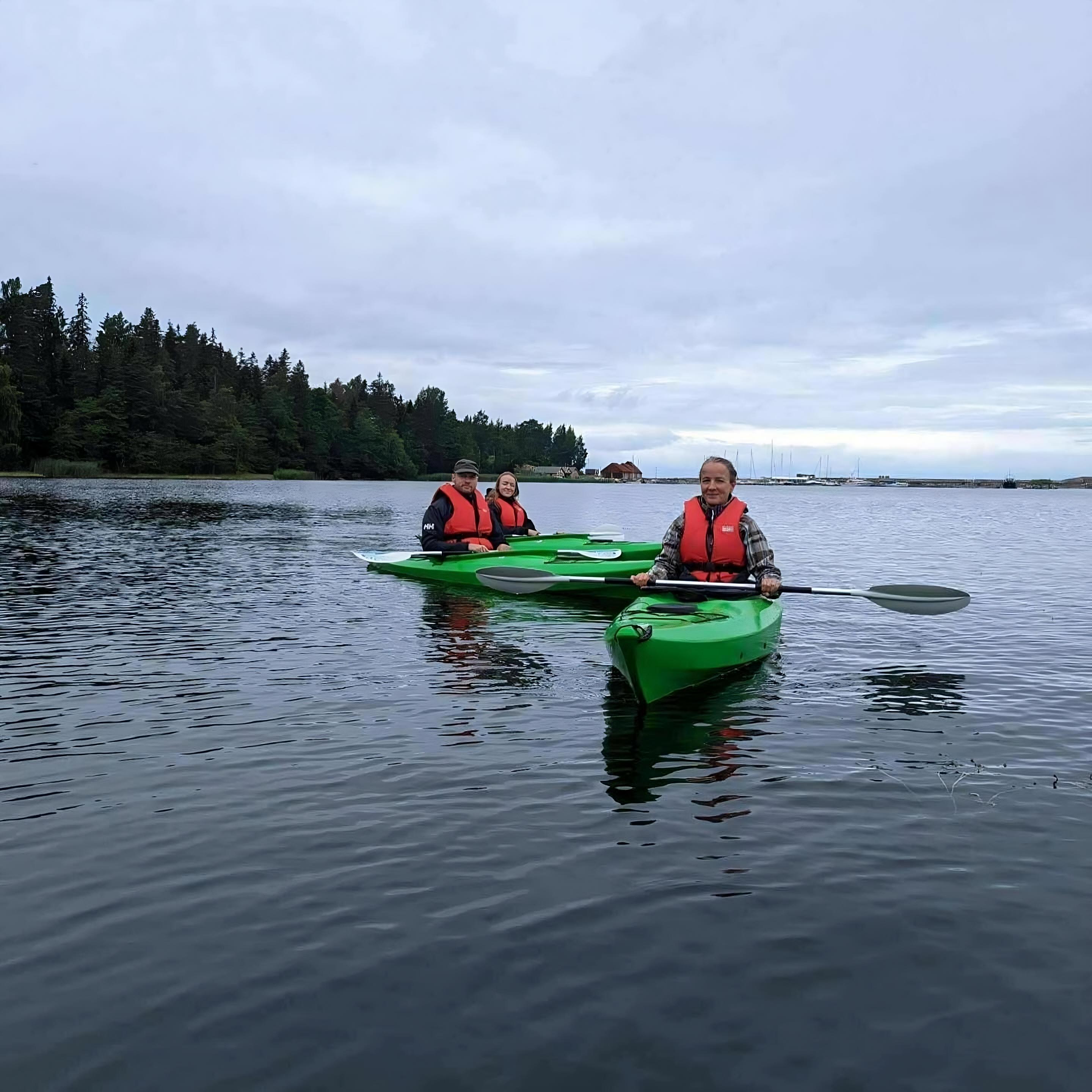 Kajakimatkajad teel Hara saarele