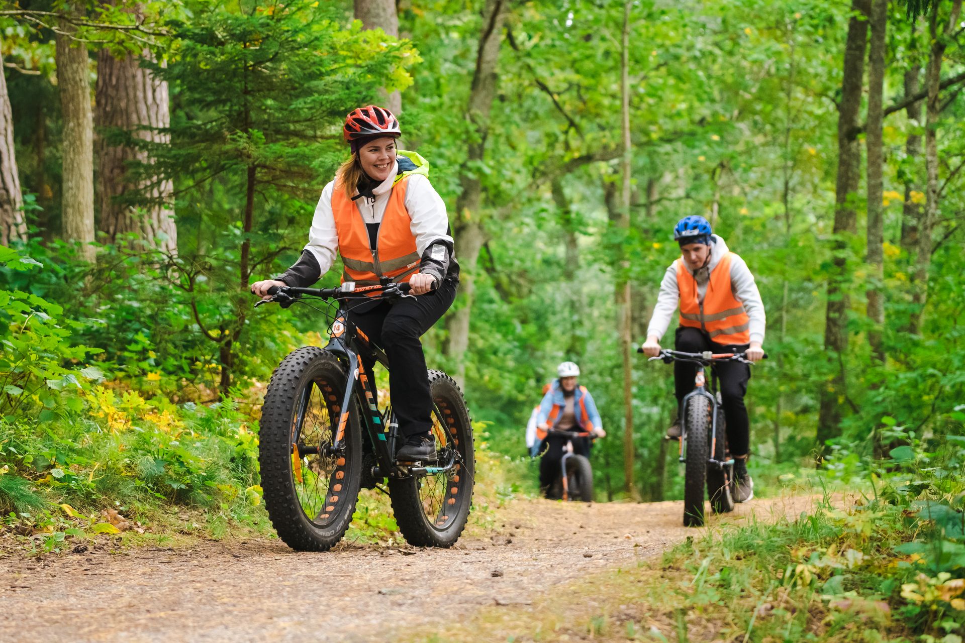 Hara sadama fatbike'idel Lahemaa metsas