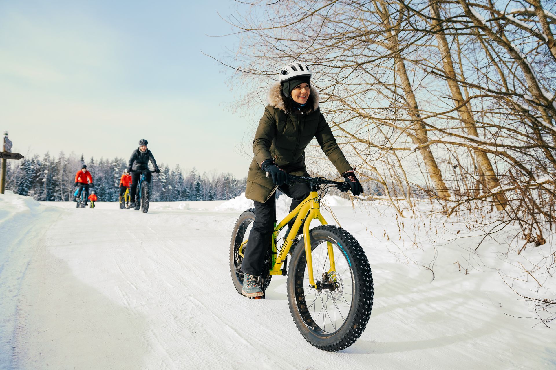 Hara sadama fatbike talvel