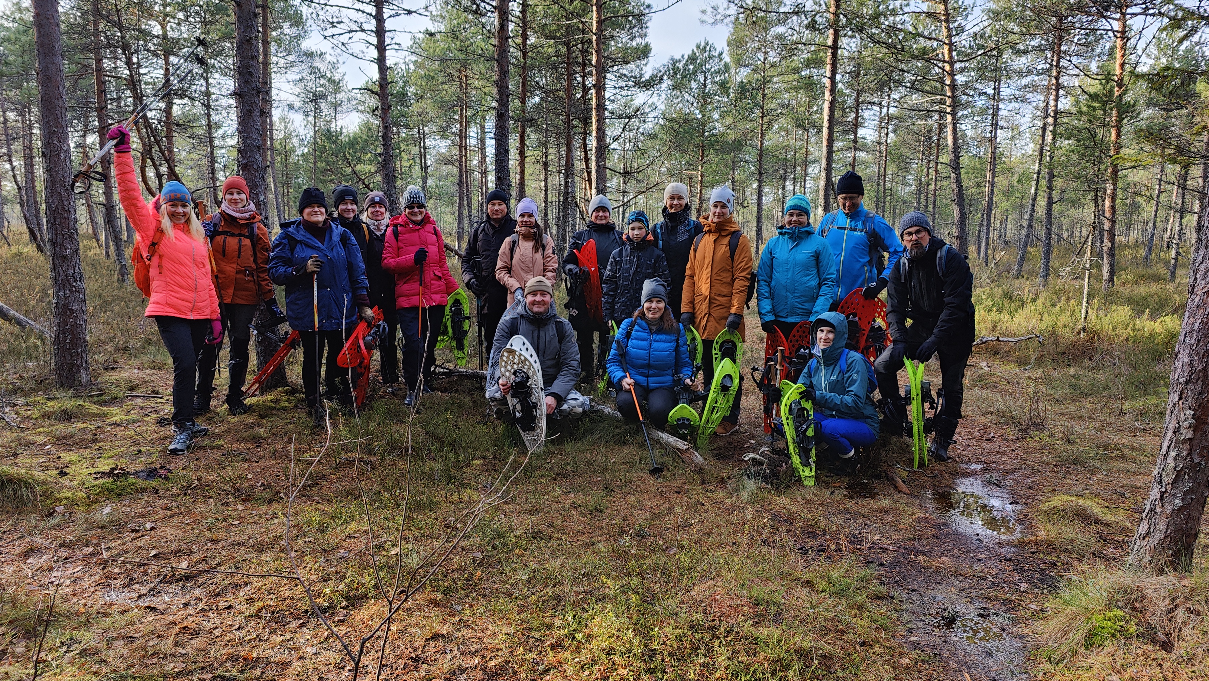Juhendatud räätsamatk gruppidele Koitjärve rabas
