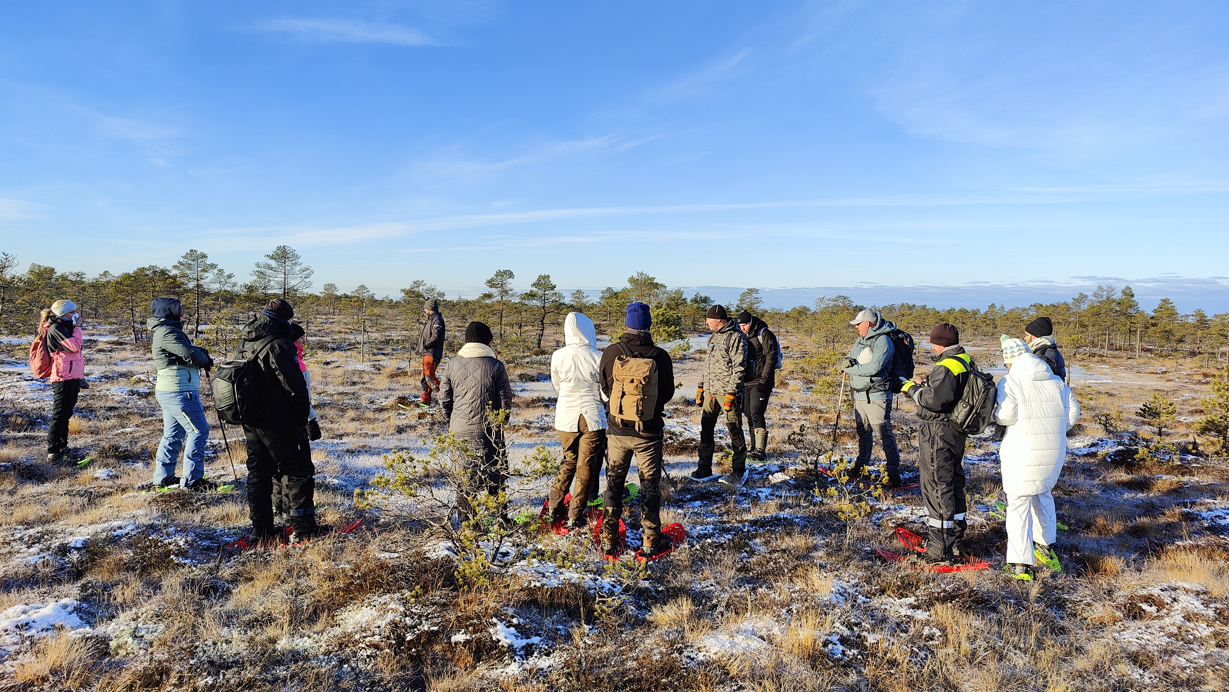 Juhendatud räätsamatk gruppidele Koitjärve rabas