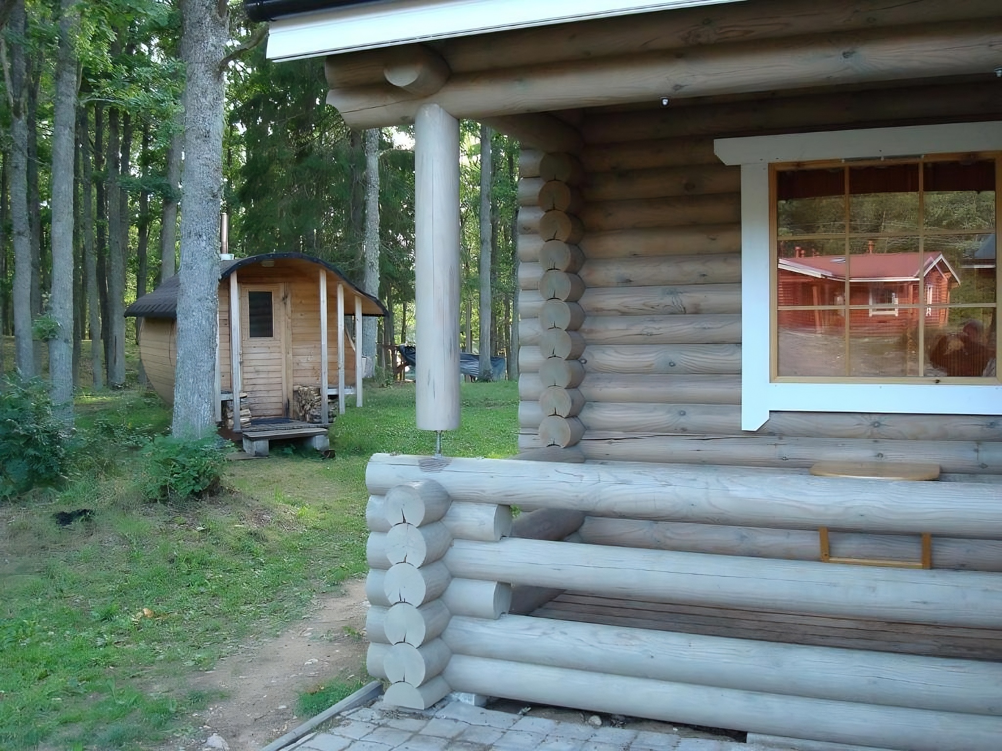 Nelijärve Puhkekeskuse torusaun