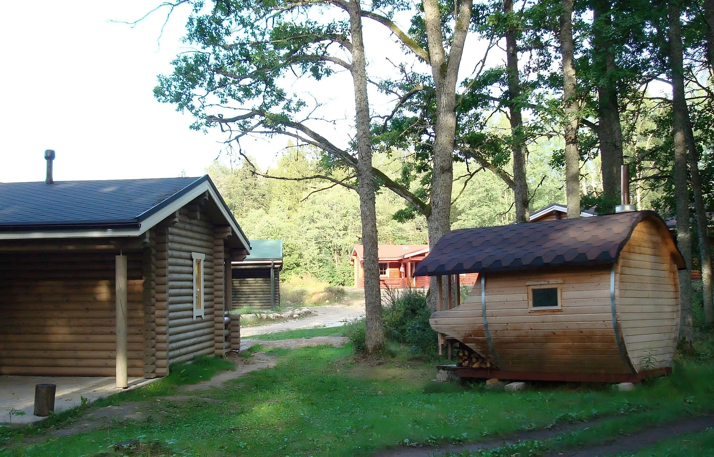 Nelijärve Puhkekeskuse torusaun