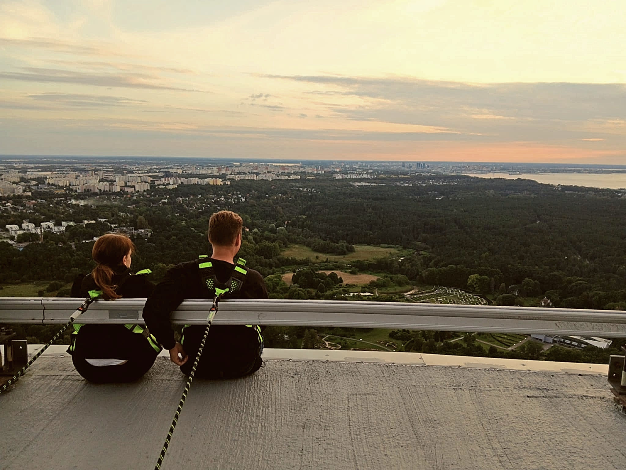 Servalkõnd päikeseloojangusse