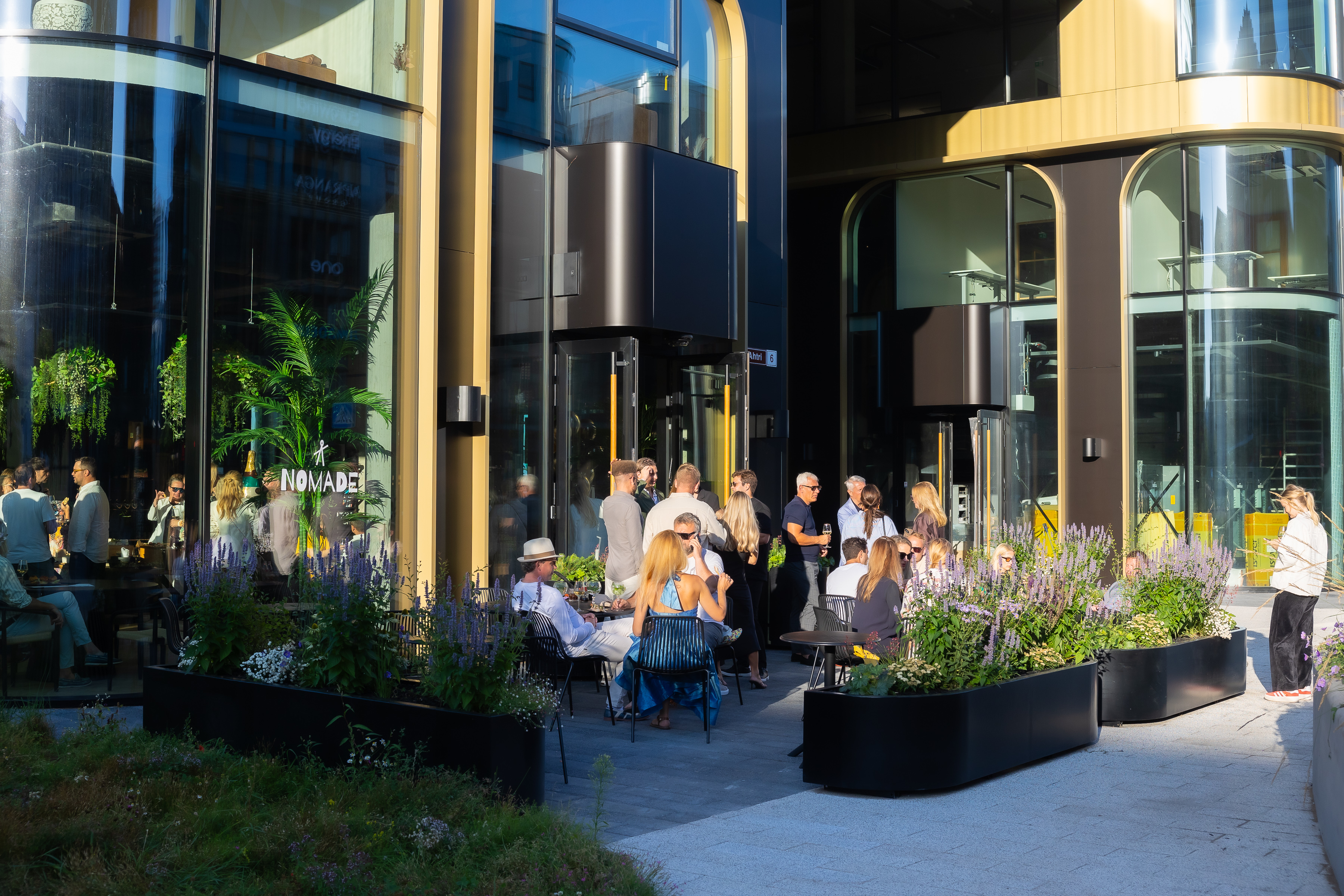 Nomade restorani väliterrass