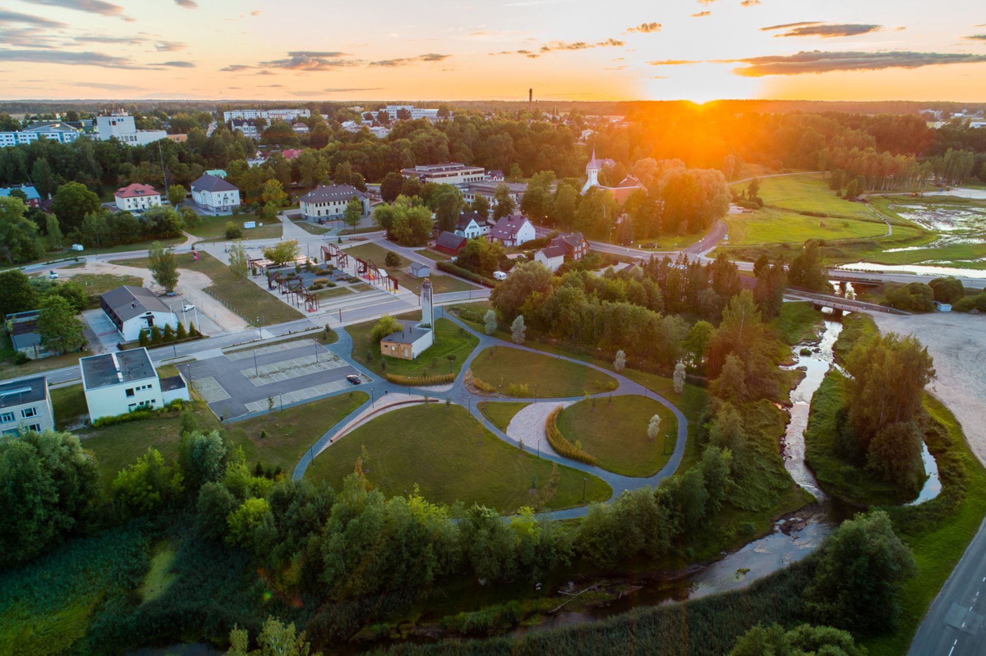 Põlva Central Square