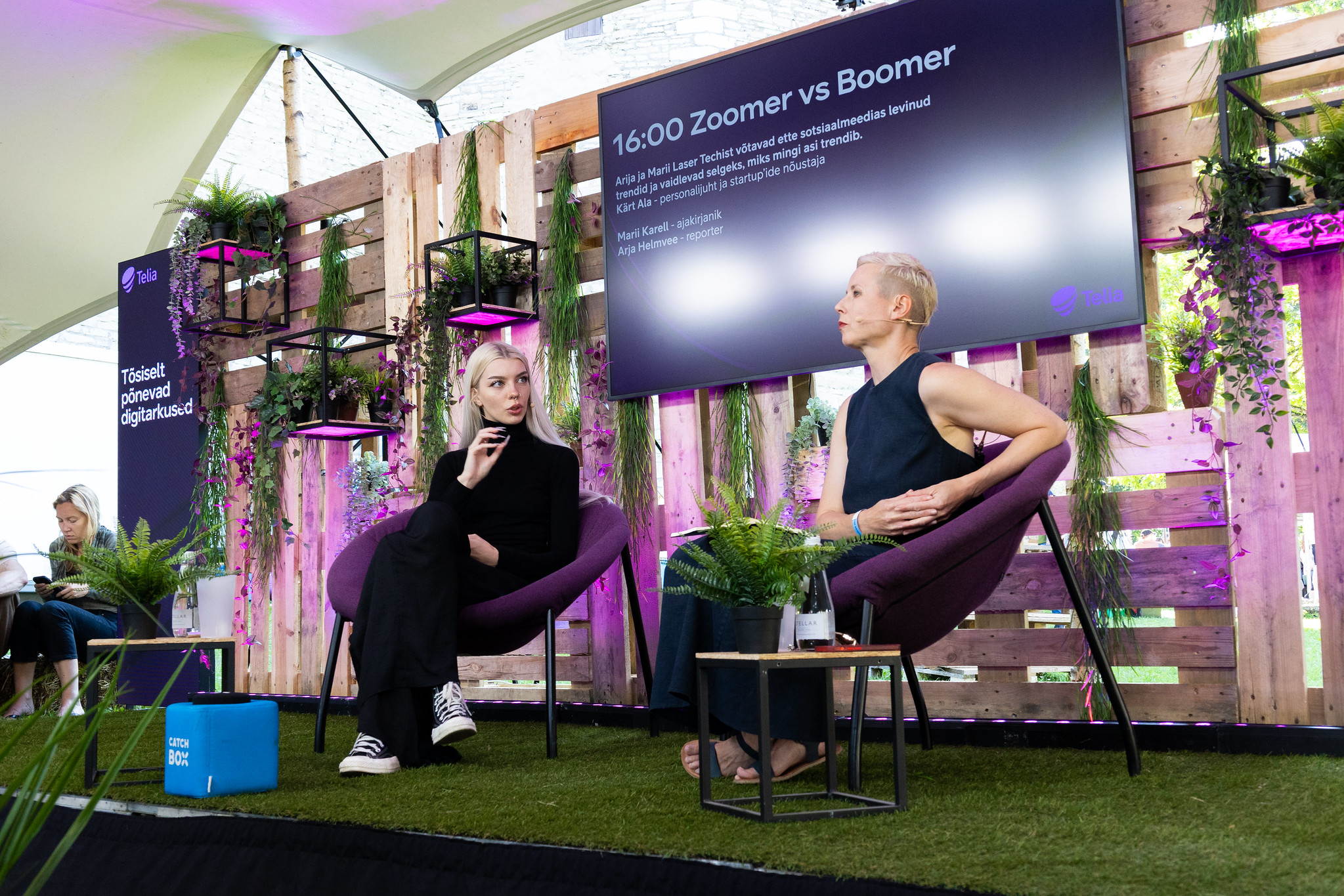 Diskusija Telia skatuvē