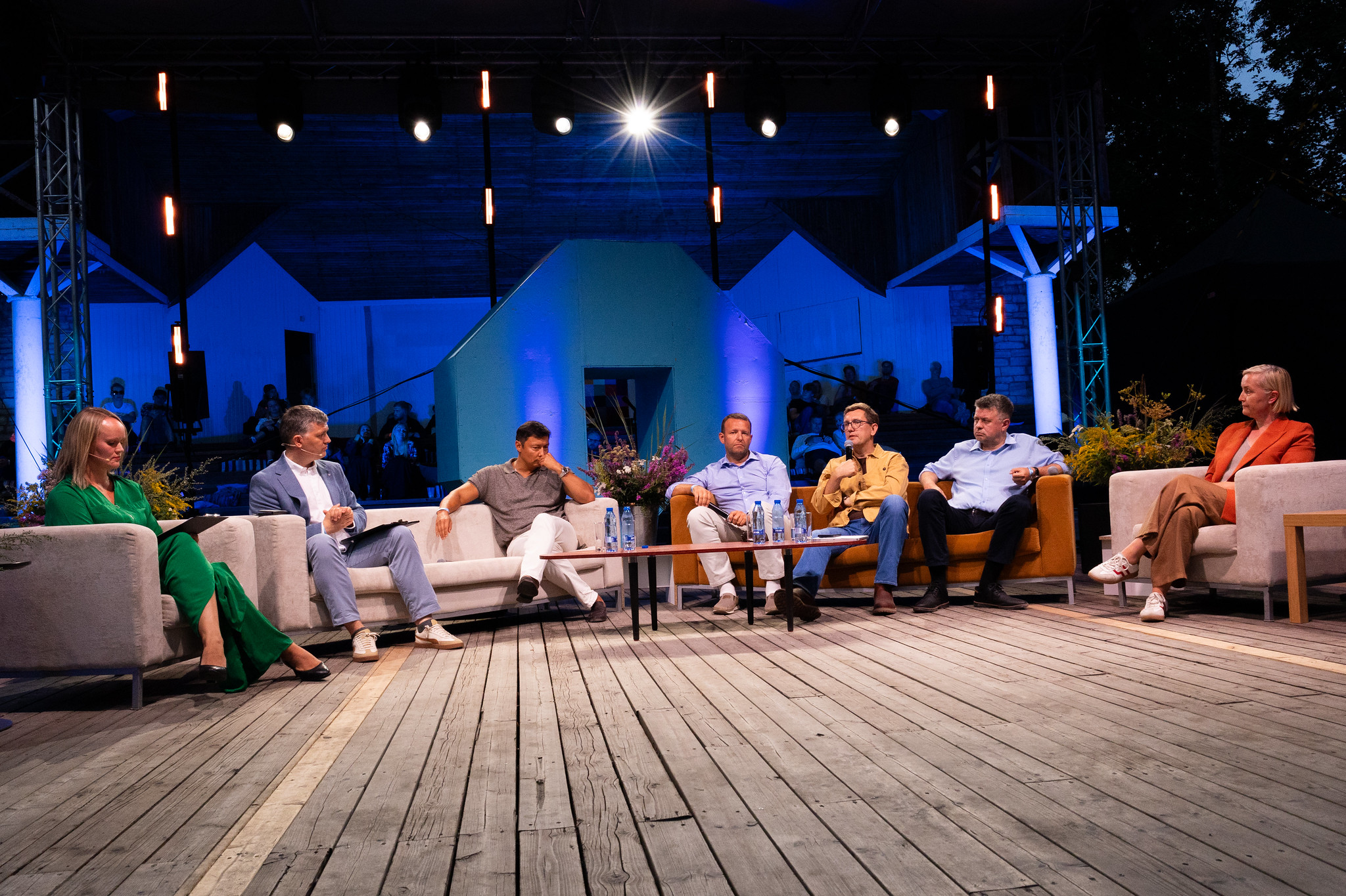 Parlamenta frakciju priekšsēdētāju debates Viedokļu festivālā