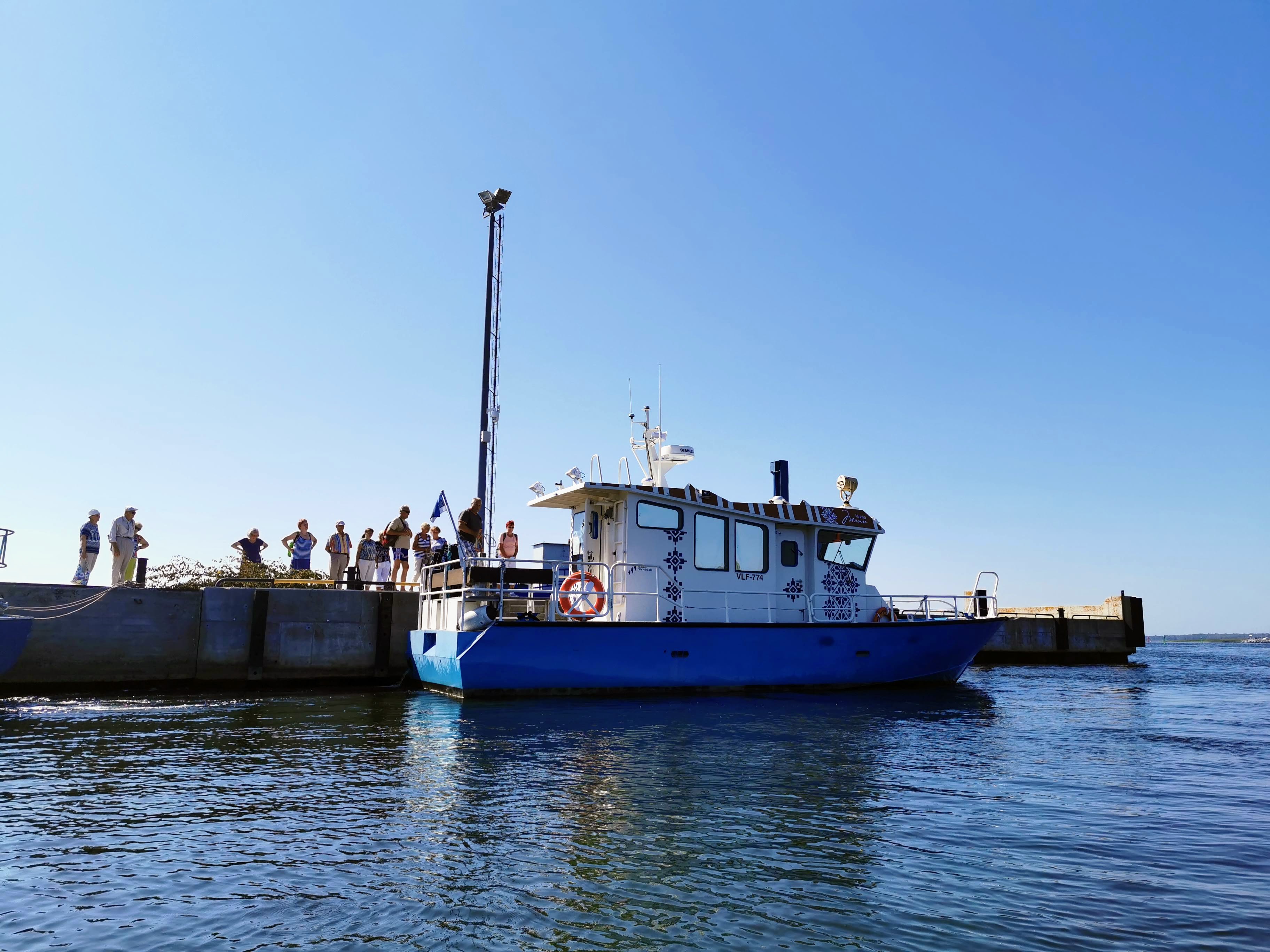 Manija saarele pääseb liinilaev Manniga