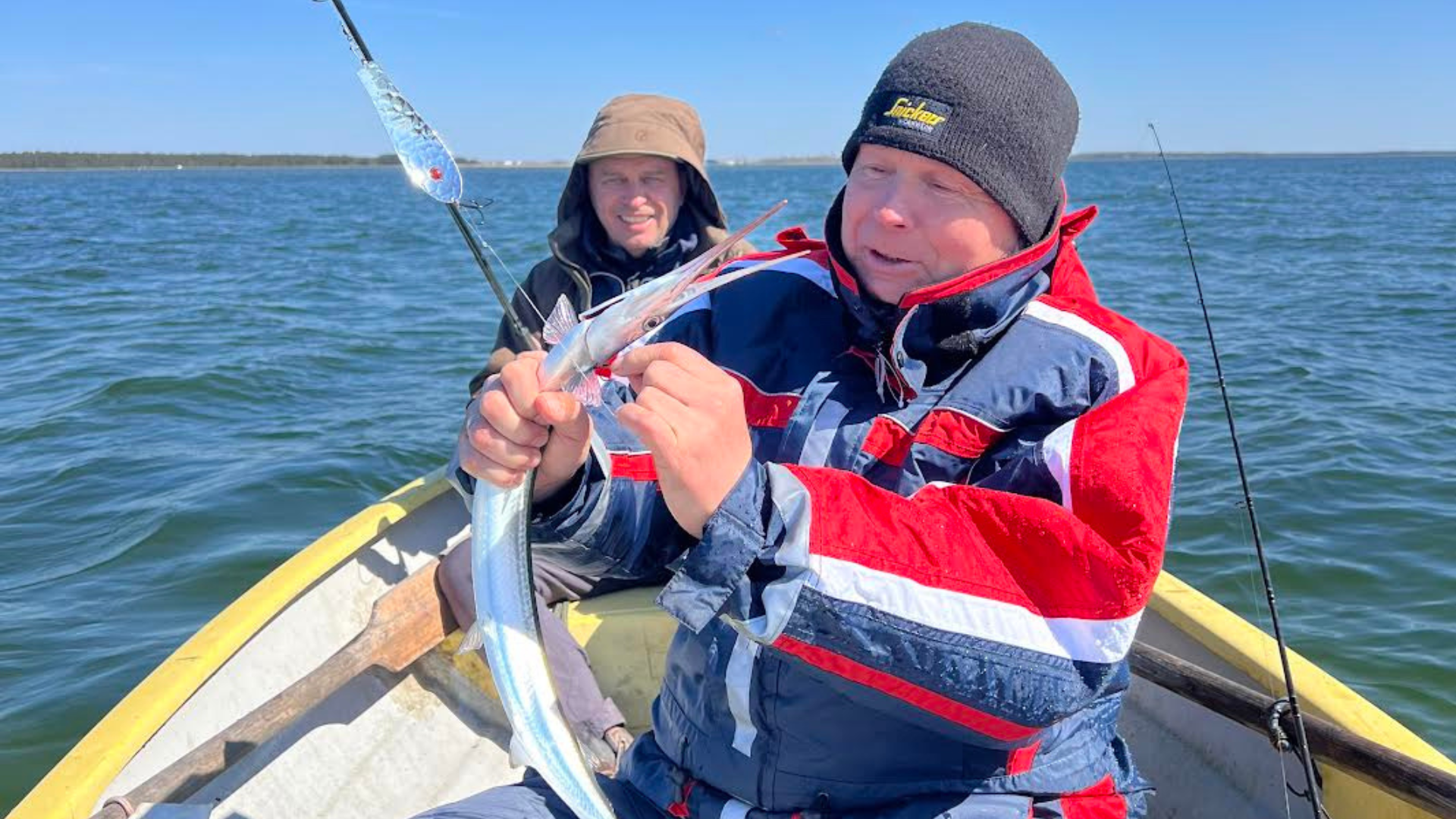 Tuulehaugipüük kalagiidiga Saaremaal