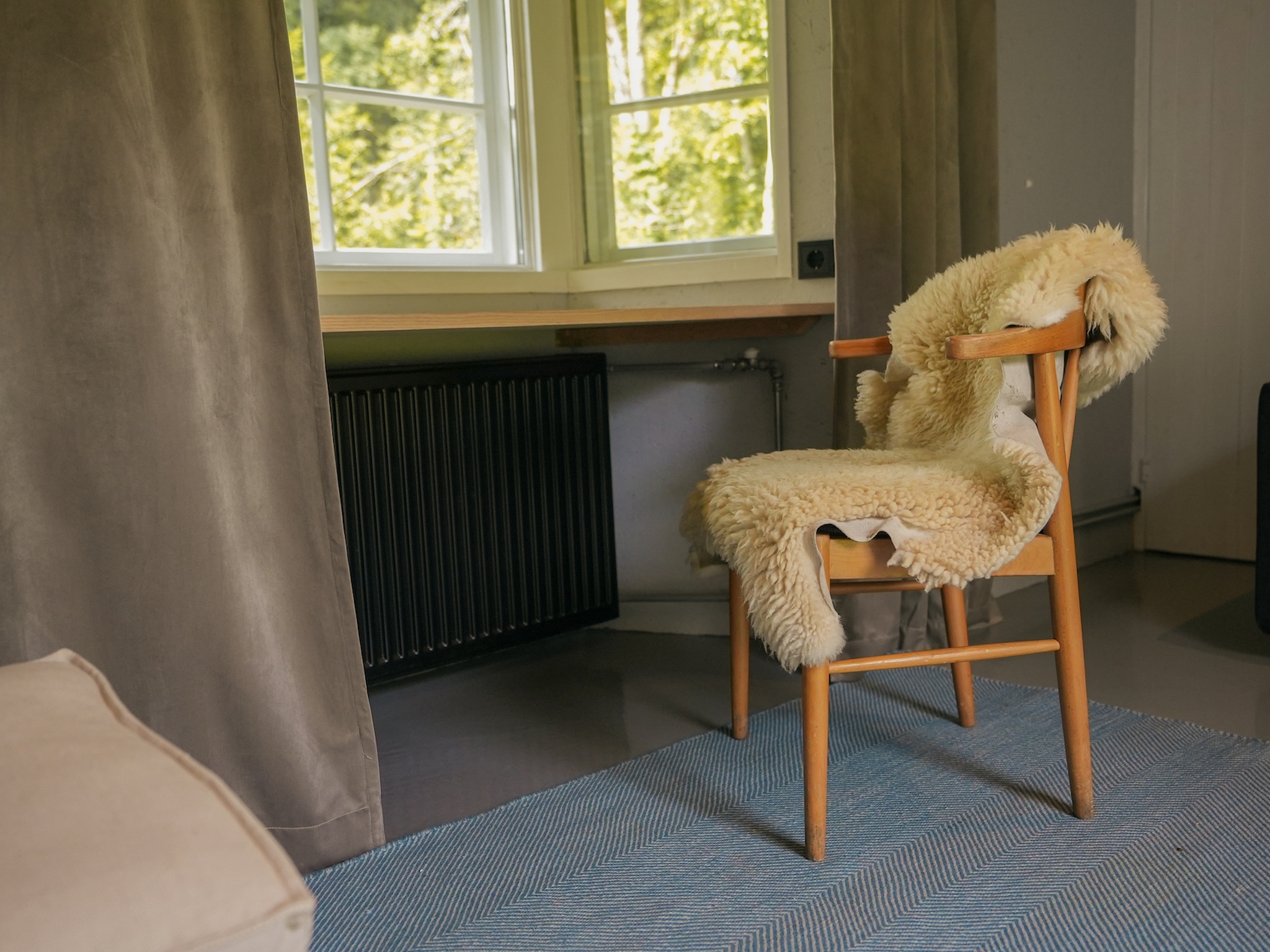 Kino namiņš ir arī patīkams darba stūrītis