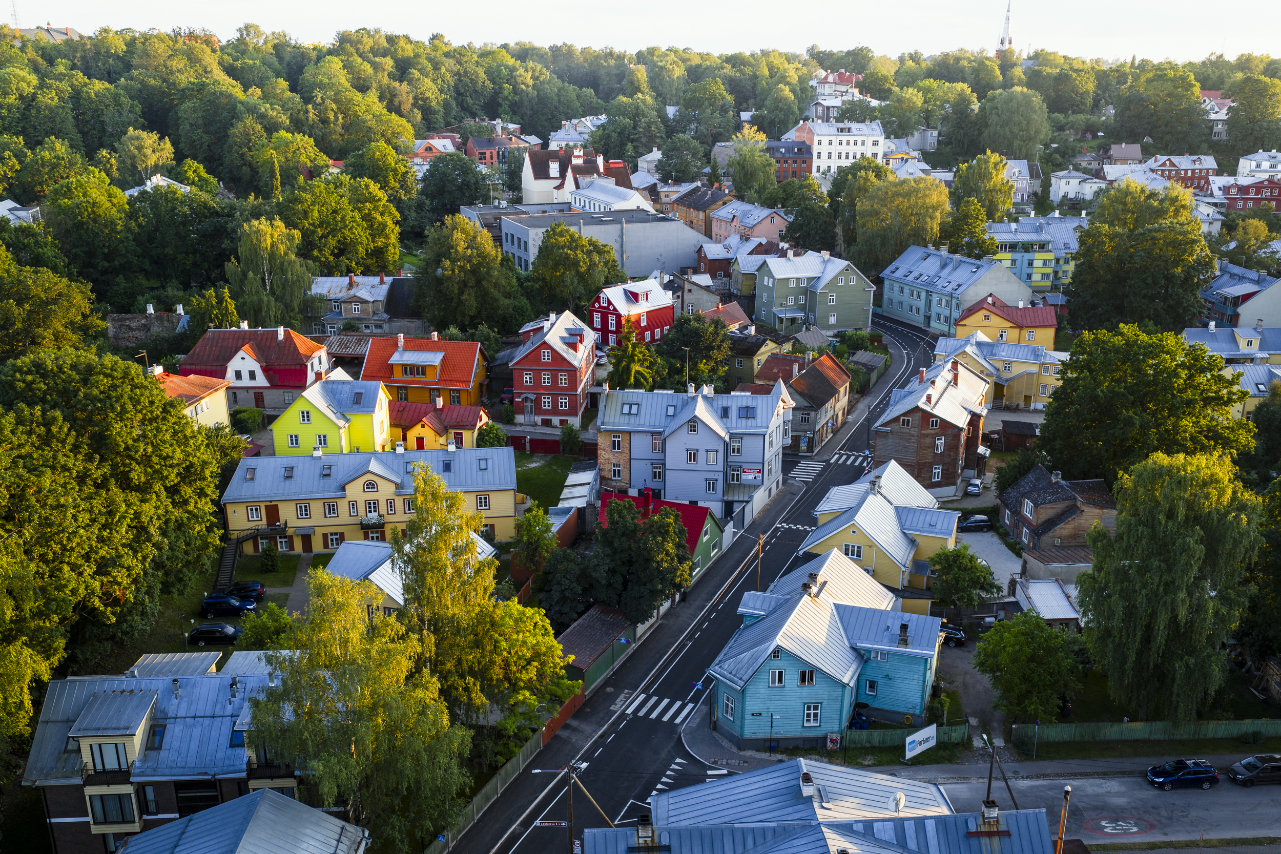 Värvikirev ja miljööväärtuslik puitlinn Supilinn