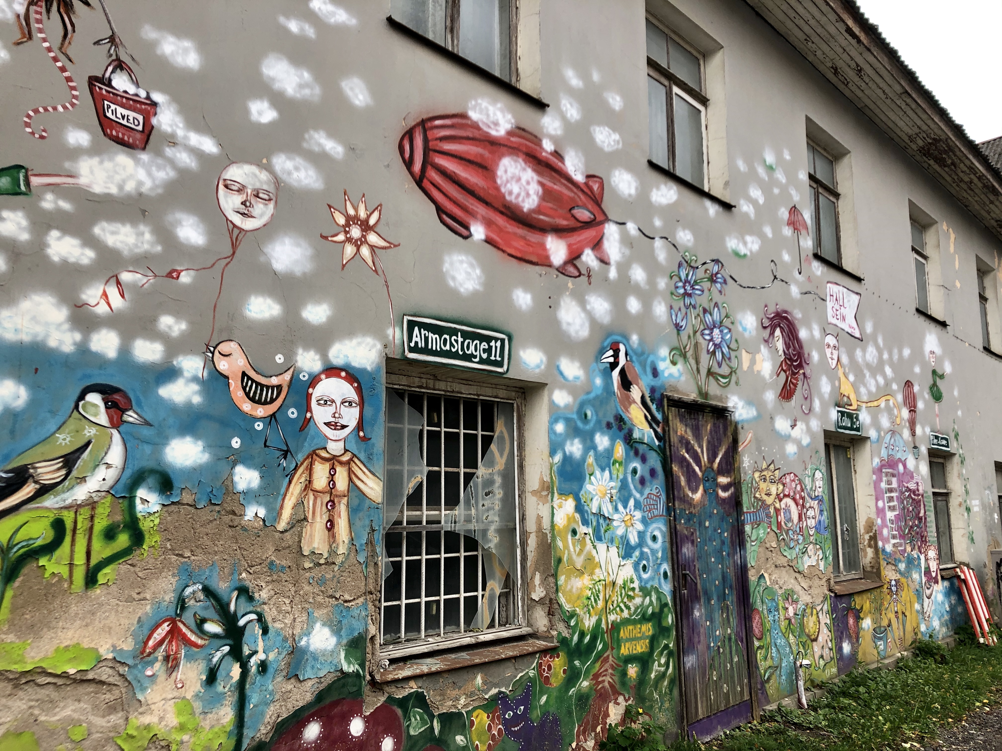 Tartu Supilinna tänavakunst