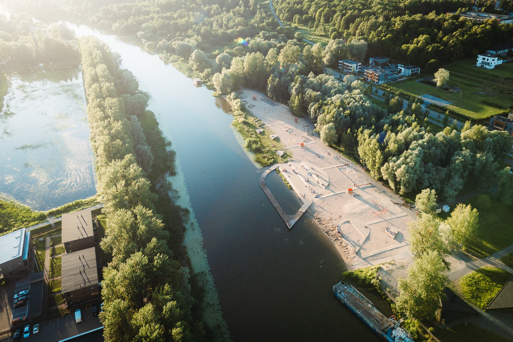 Tartu Supilinna promenaad
