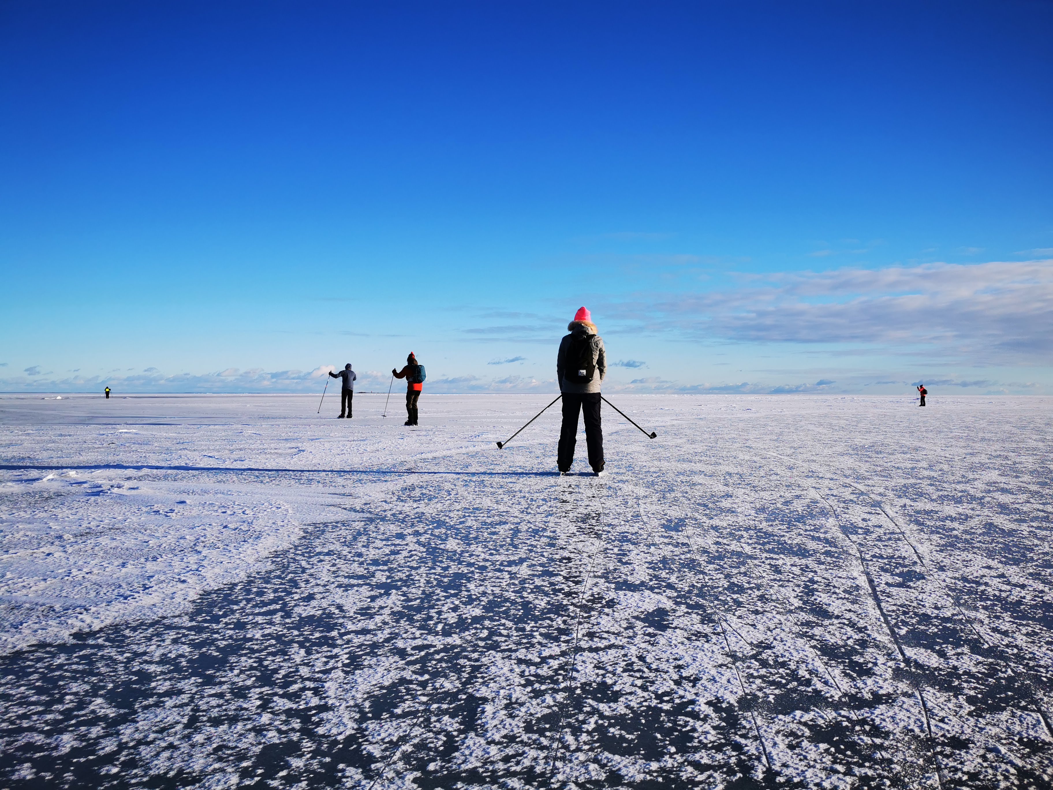 Tour skating, Estonian winter experience