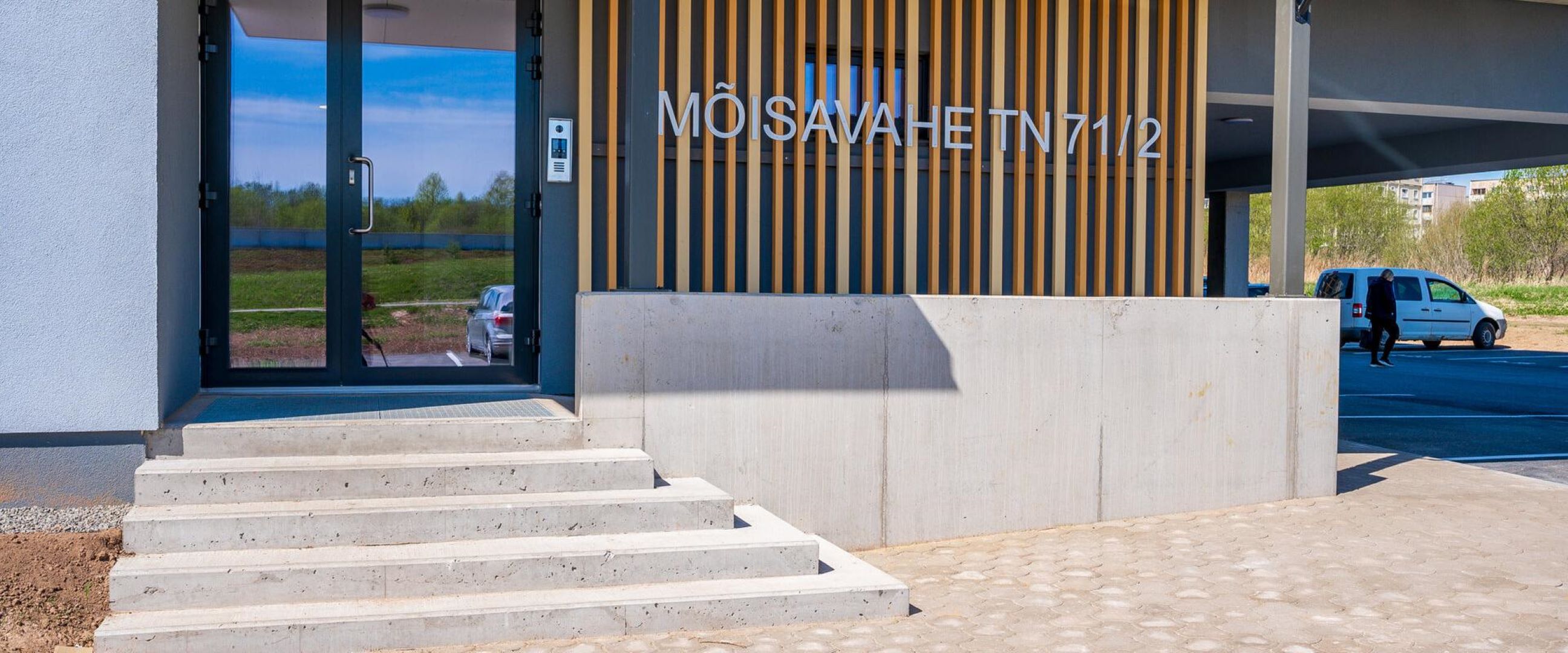 Eingang zu den Gäste-Apartments Citygate