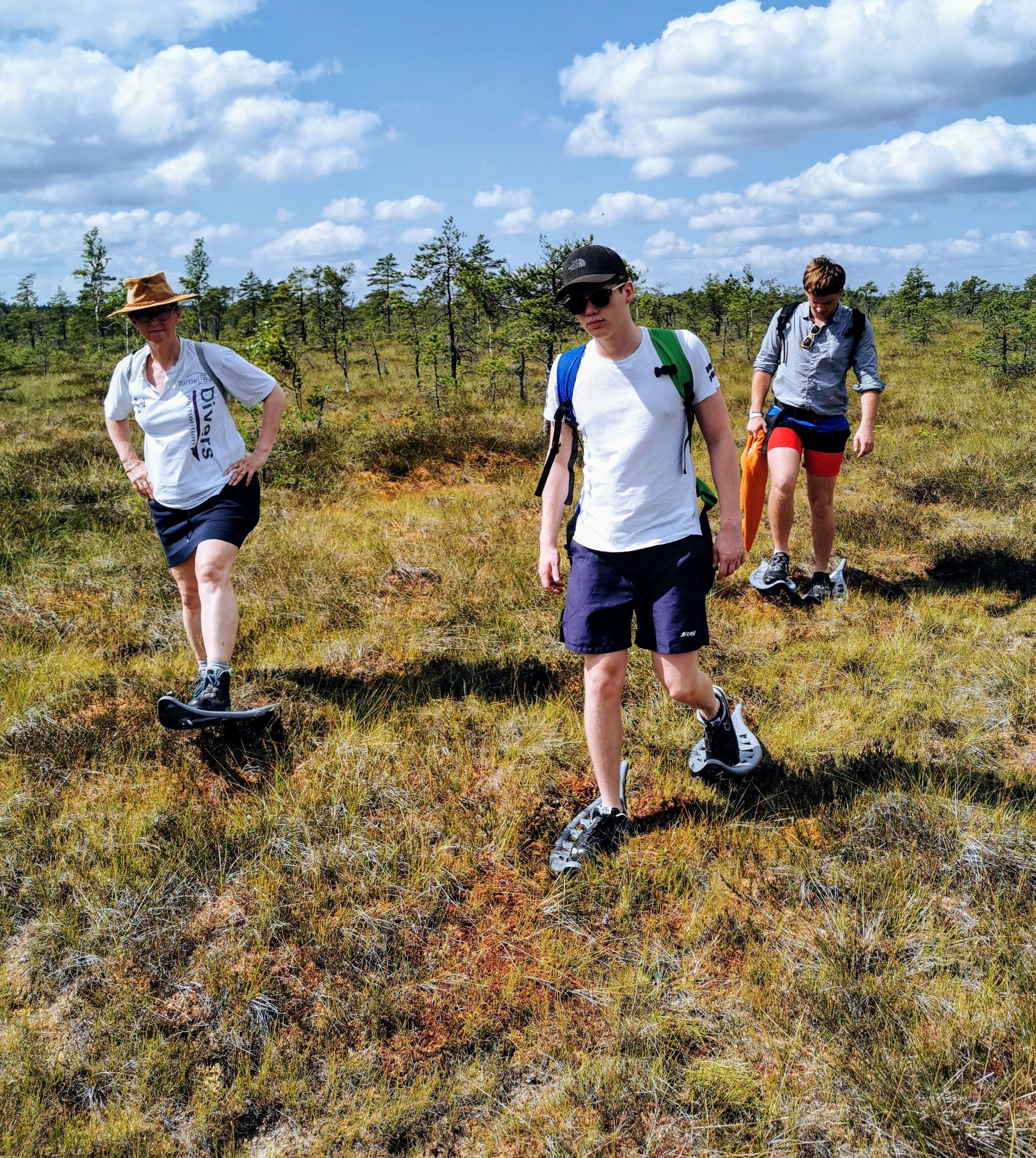Moorschuhwanderung im Nationalpark Soomaa mit Seikle Vabaks